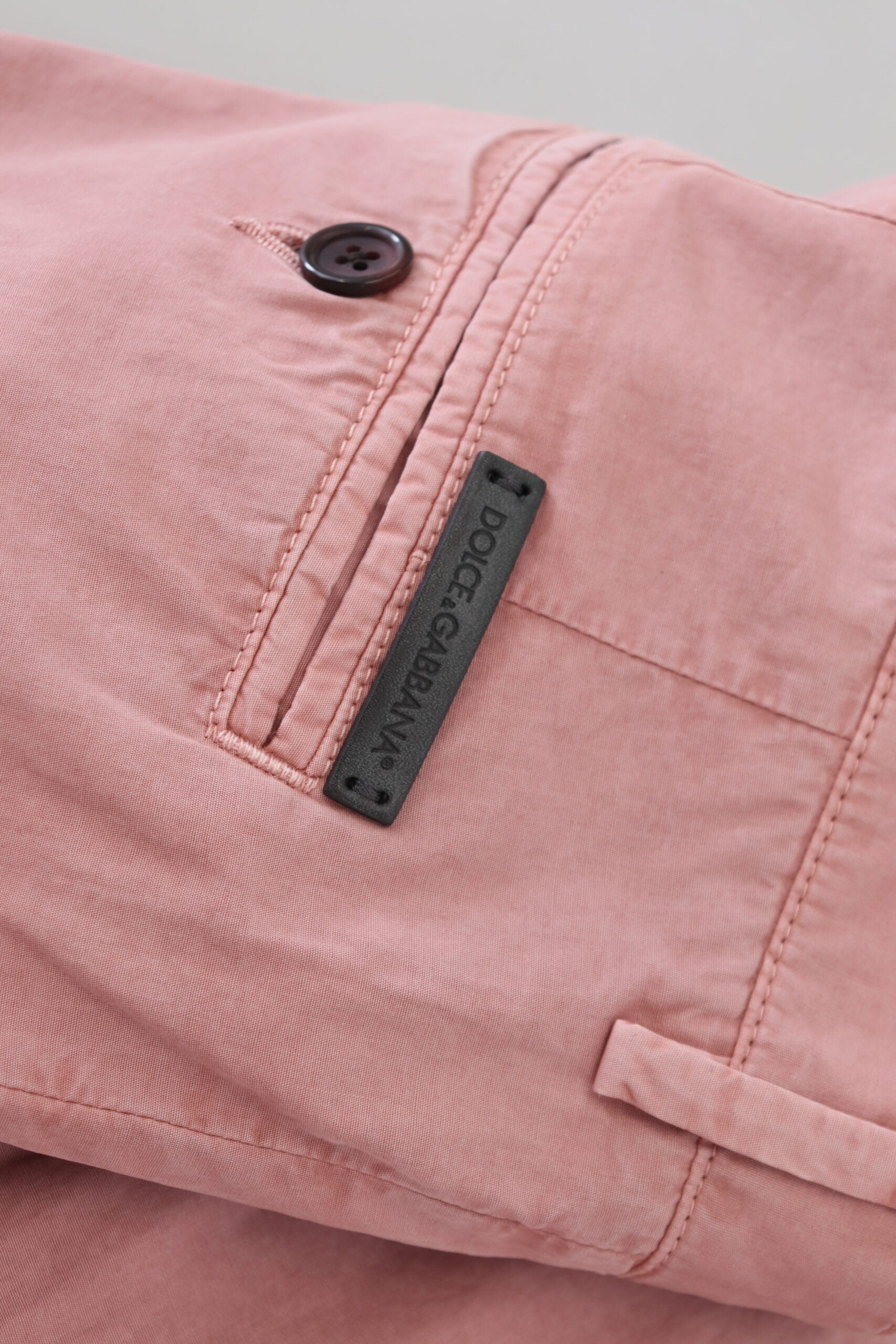 Dolce &amp; Gabbana Exquisite rosa Chino-Shorts für Herren