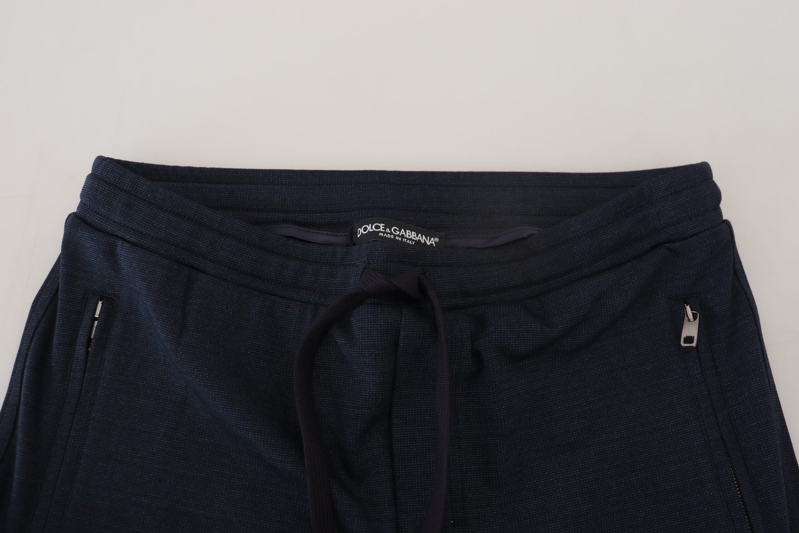 Dolce &amp; Gabbana – Elegante, blaue, lässige Jogginghose