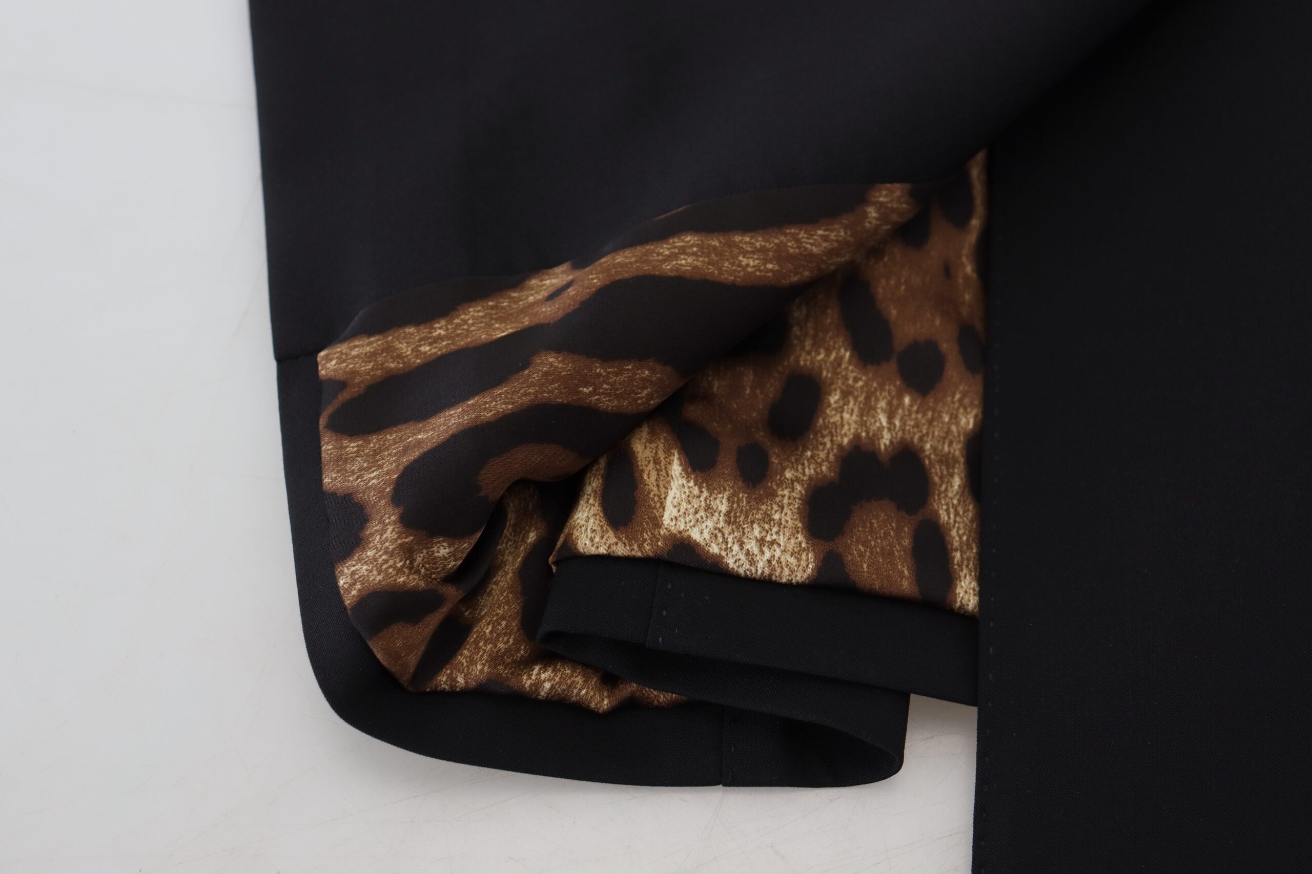 Rochie mini elegantă Dolce &amp; Gabbana neagră, cu model A, model teacă