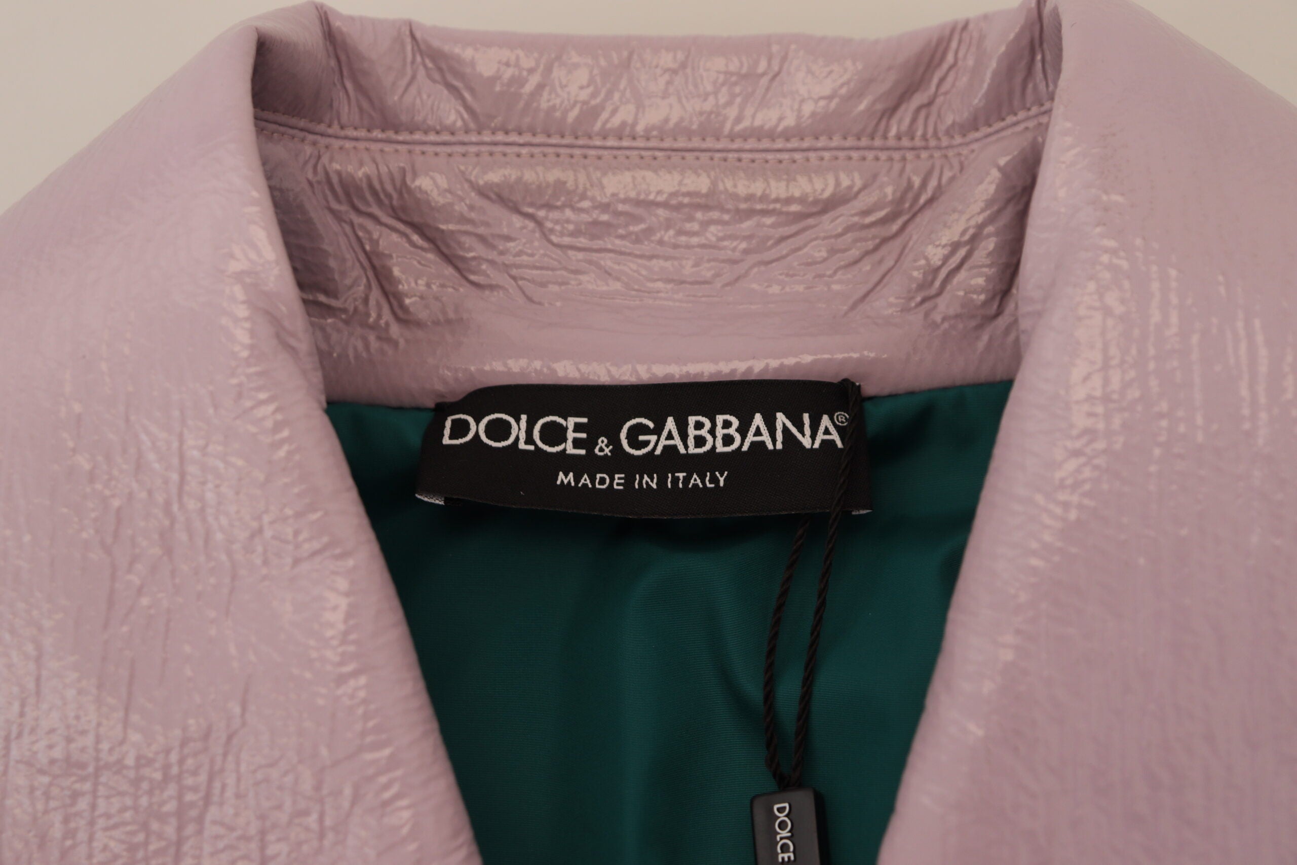 Jachetă scurtă violetă chic Dolce &amp; Gabbana - O declarație de stil