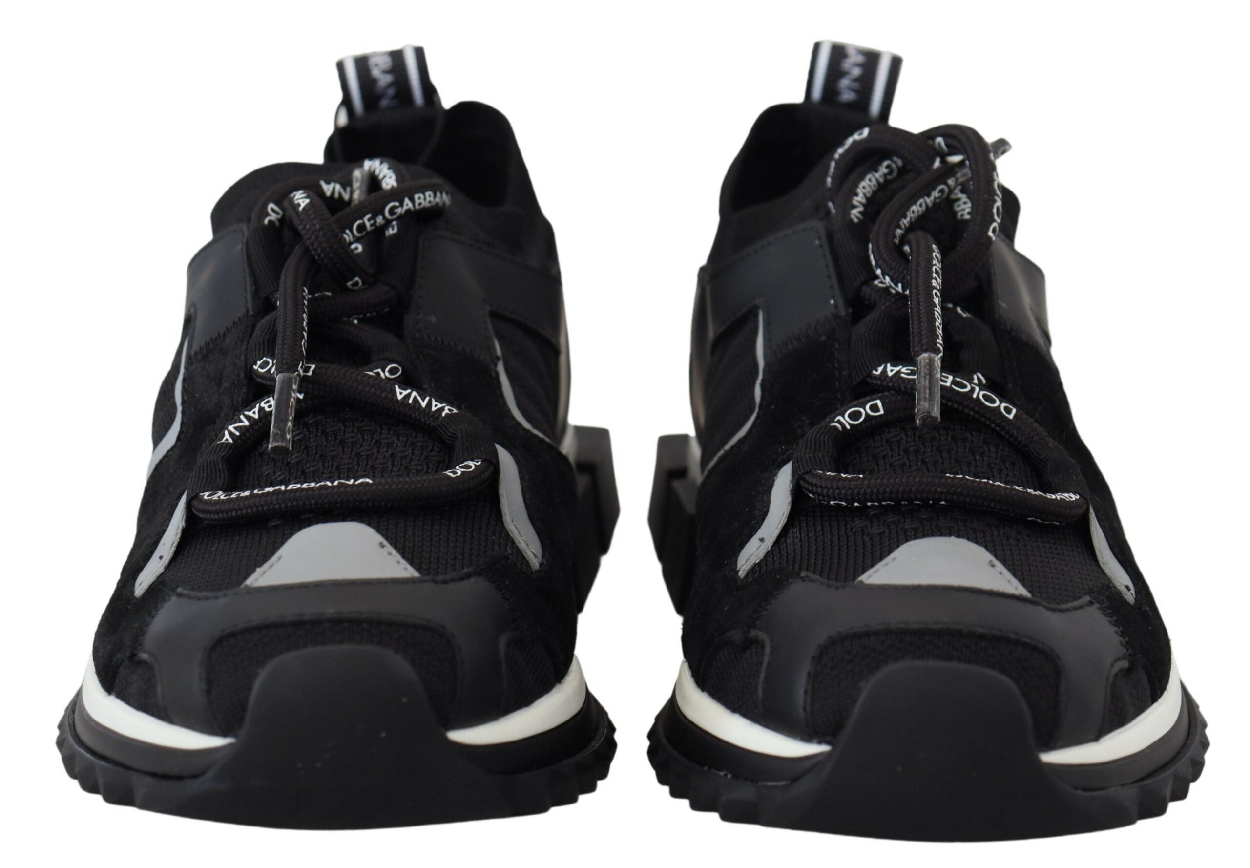 Dolce &amp; Gabbana – Chic Sorrento – Slip-On-Sneaker in Monochrom