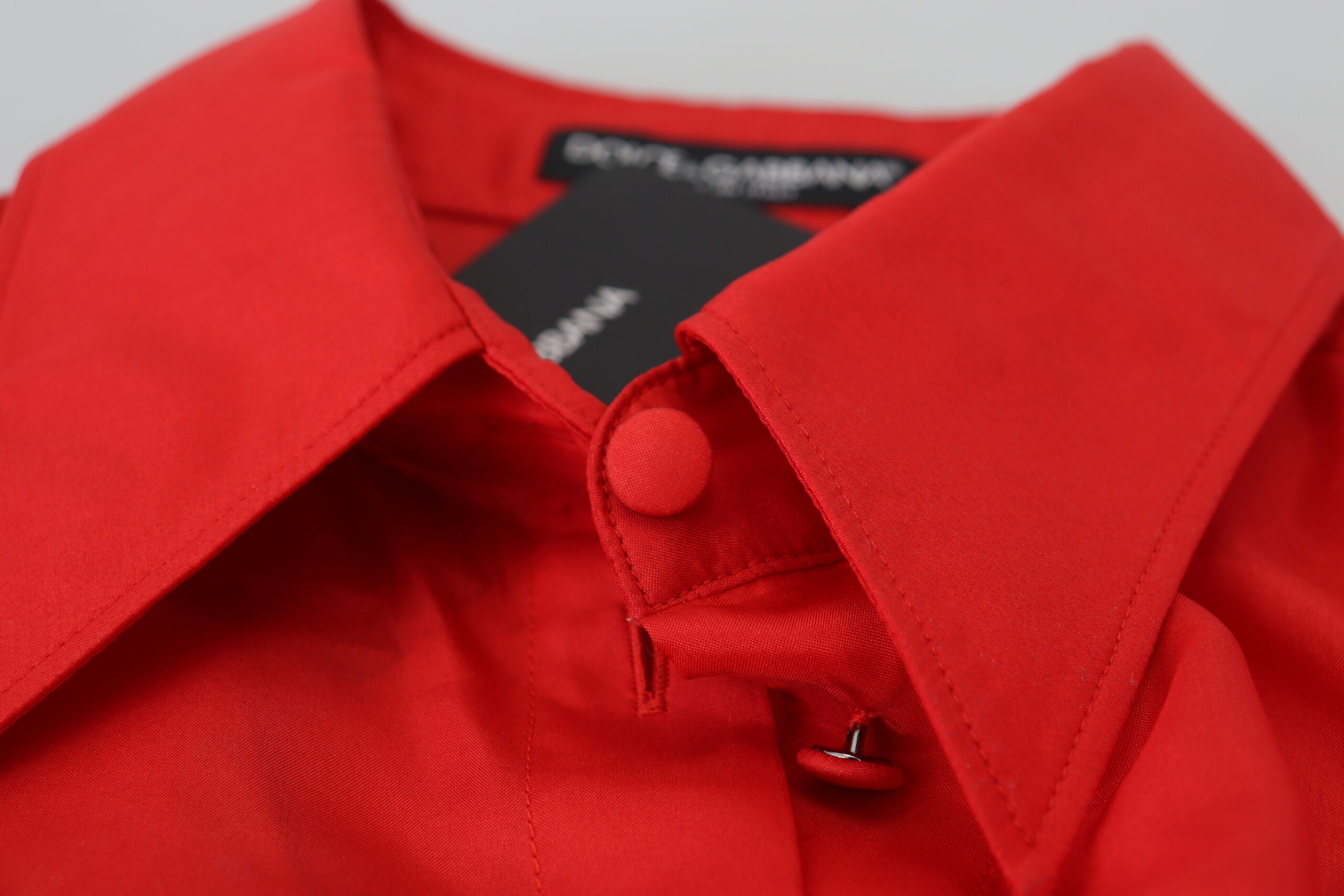 Dolce &amp; Gabbana - Bluză polo elegantă cu guler din mătase și mânecă lungă