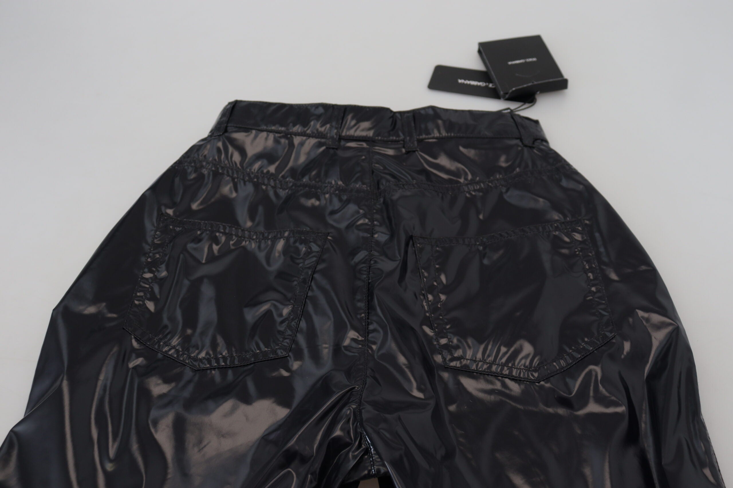 Pantaloni skinny eleganti cu talie înaltă Dolce &amp; Gabbana - Elegance Reimagined