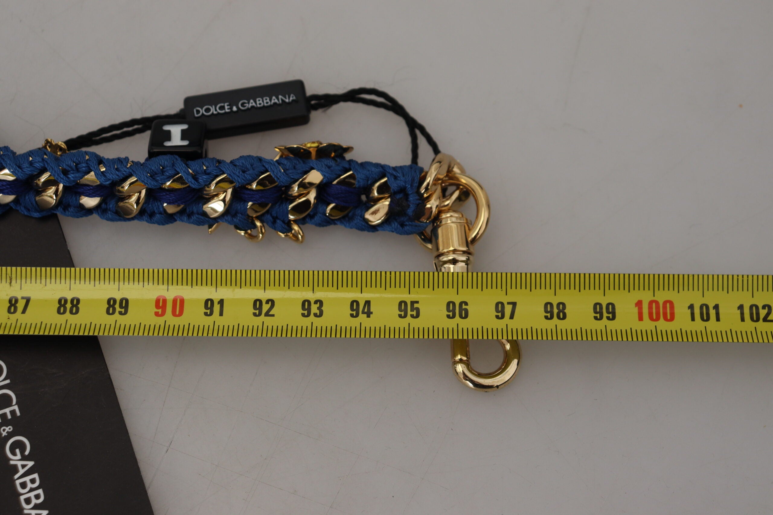 Curea de umăr din piele multicoloră Dolce &amp; Gabbana Lux