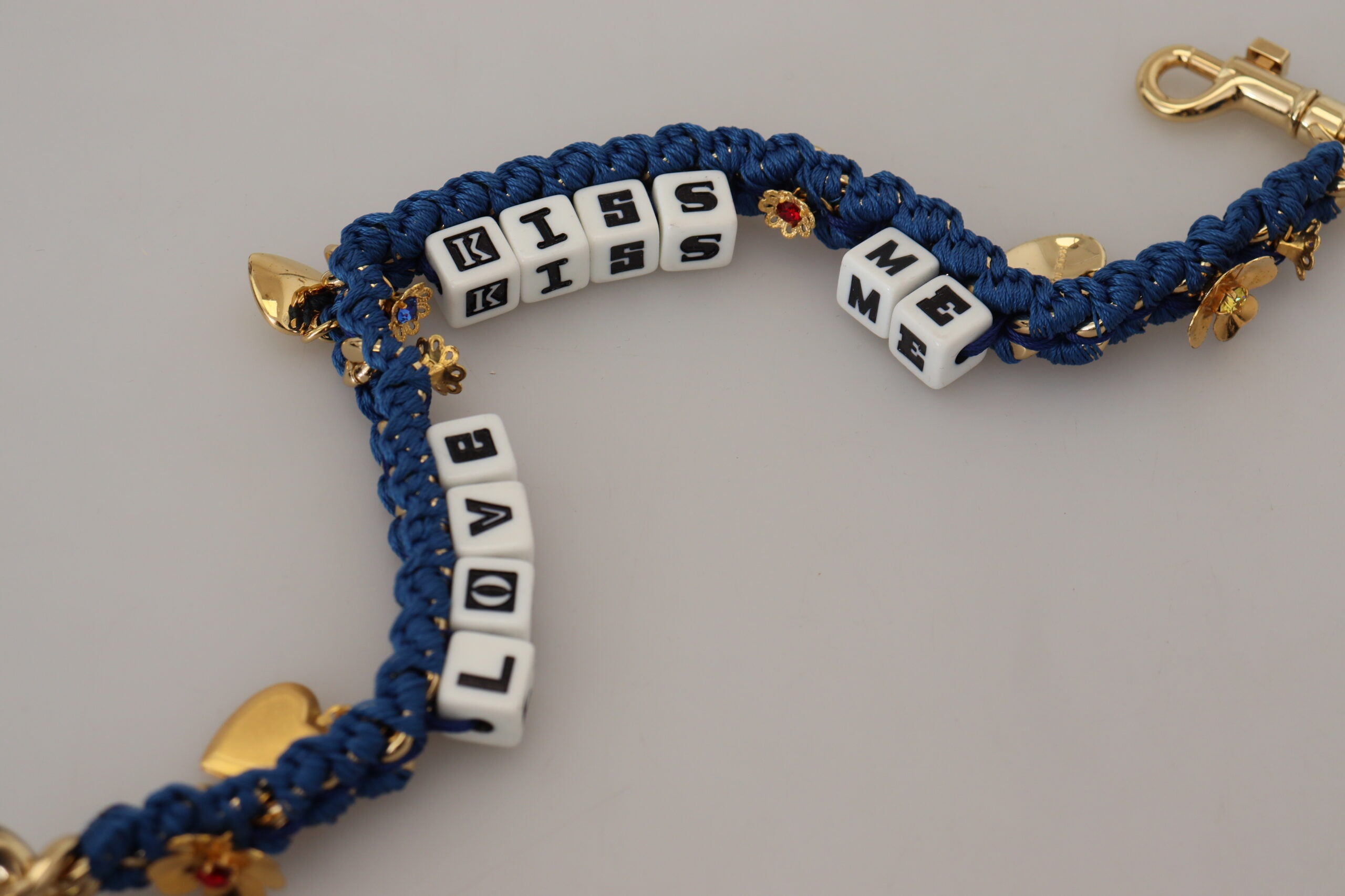 Curea de umăr din piele multicoloră Dolce &amp; Gabbana Lux