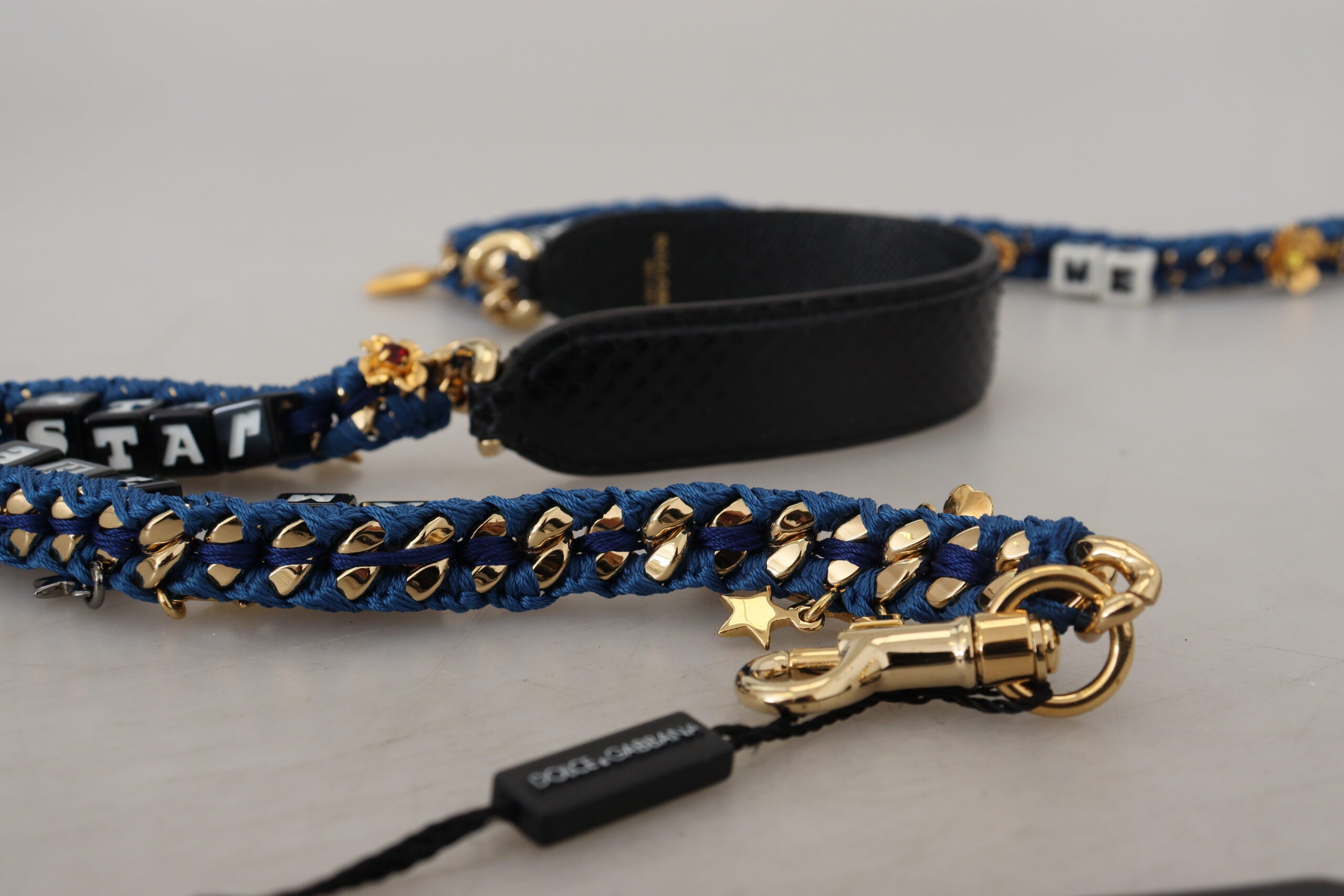 Curea de umăr din piele multicoloră Dolce &amp; Gabbana Lux