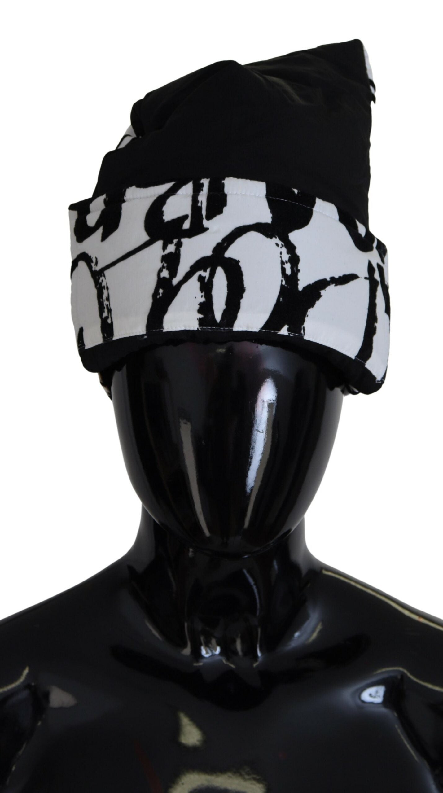 Căciulă Dolce &amp; Gabbana Elegant Monochrome Tricot Beanie