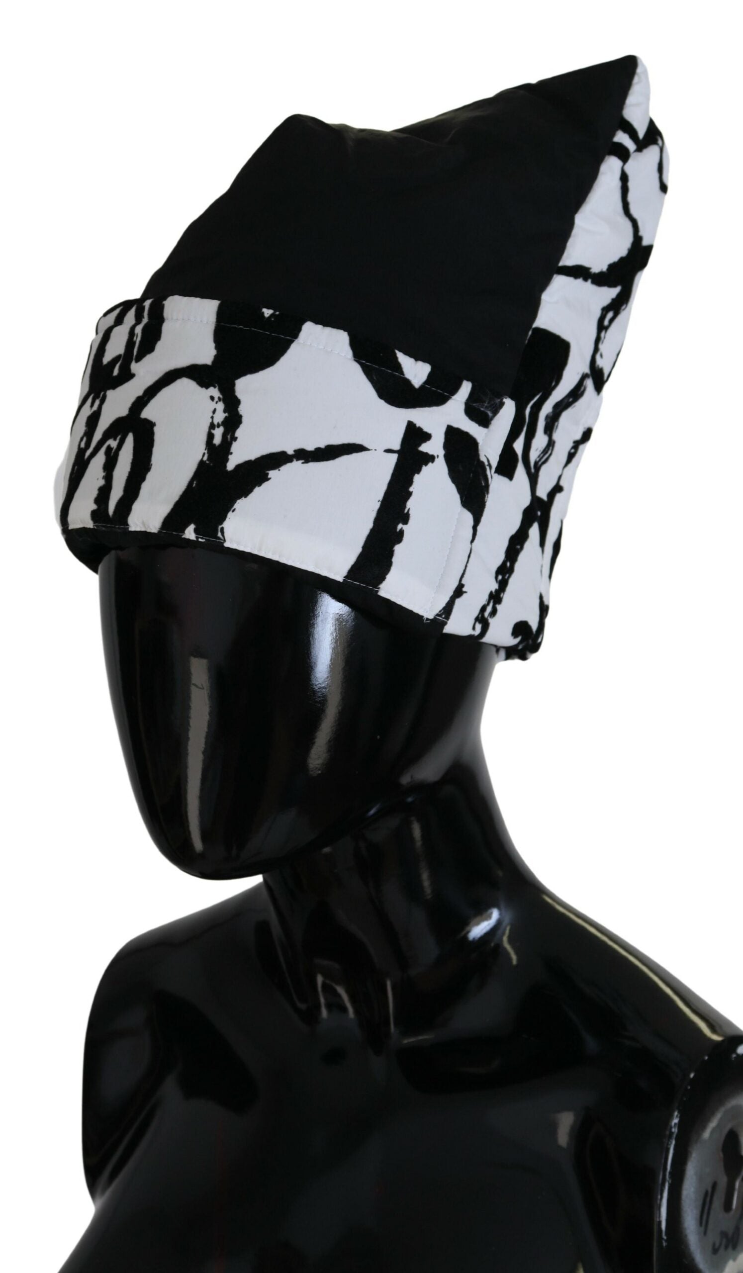 Căciulă Dolce &amp; Gabbana Elegant Monochrome Tricot Beanie
