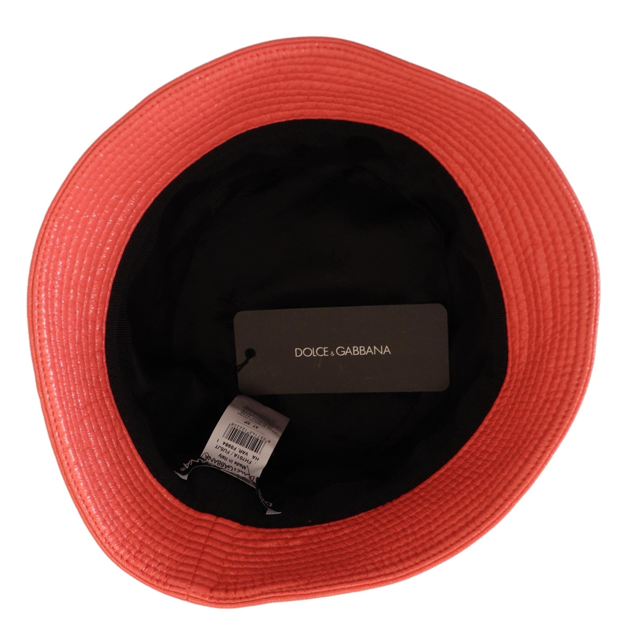 Pălărie Dolce &amp; Gabbana Elegant Peach Bucket - Esențial de vară și chic