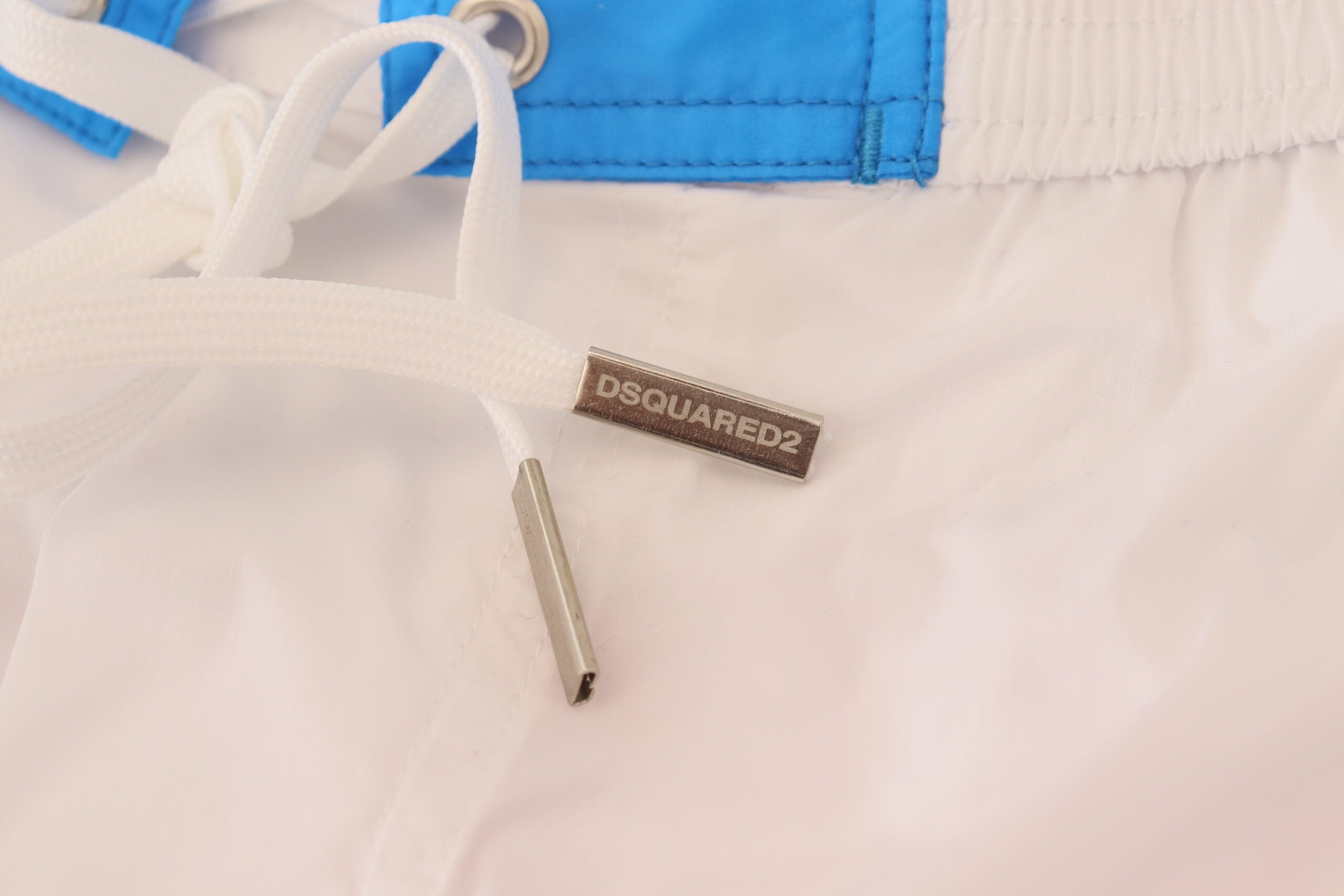 Pantaloni scurți de baie Dsquared² Chic cu imprimeu alb și roz
