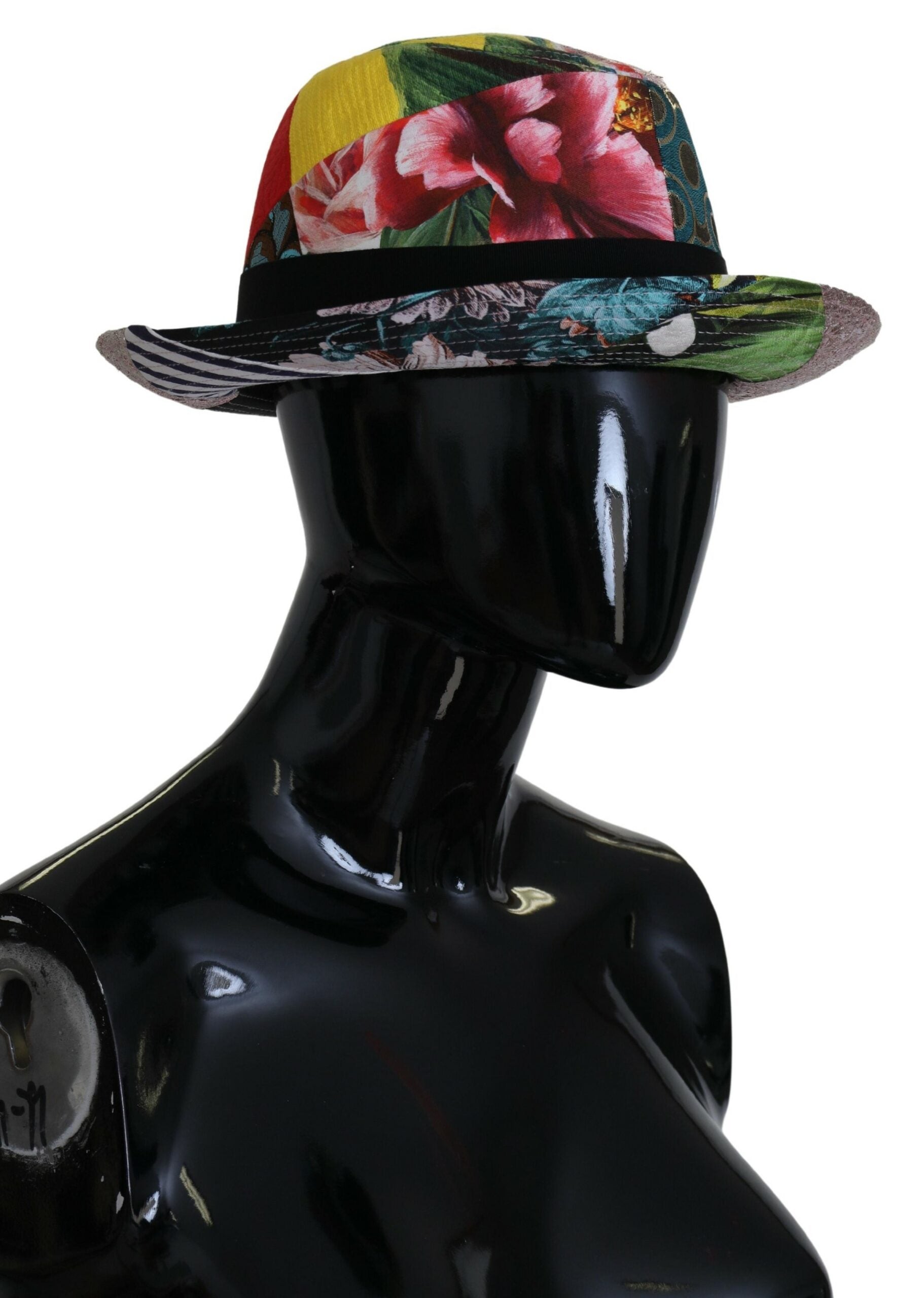 Șapcă Dolce &amp; Gabbana Eclectic Chic Multicoloră Fedora