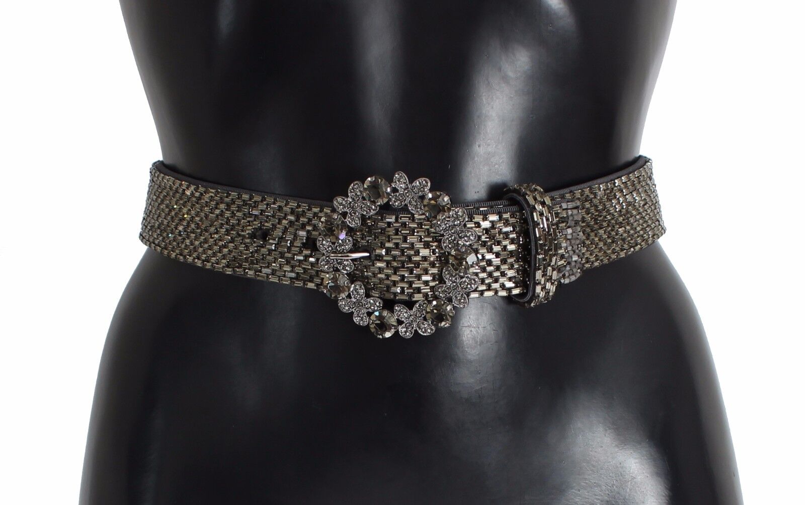 Dolce &amp; Gabbana – Taillengürtel mit Swarovski-Kristallen und Pailletten