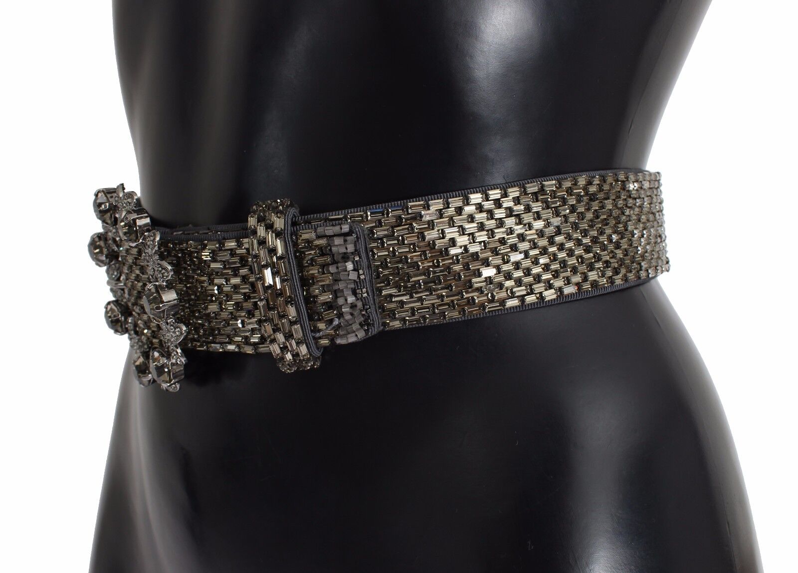 Dolce &amp; Gabbana – Taillengürtel mit Swarovski-Kristallen und Pailletten