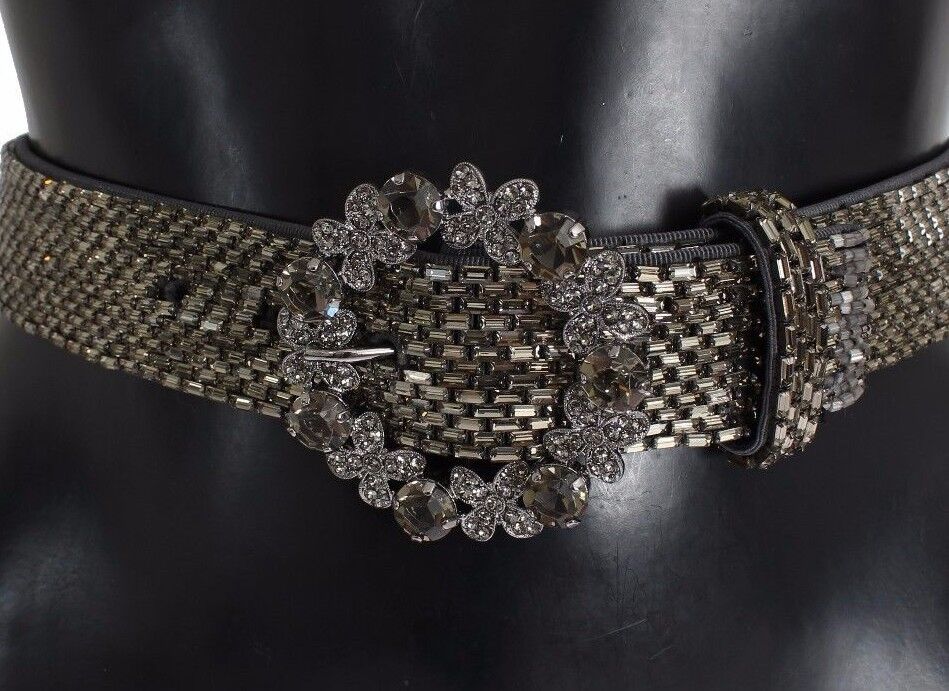 Curea Dolce &amp; Gabbana cu paiete și cristale Swarovski