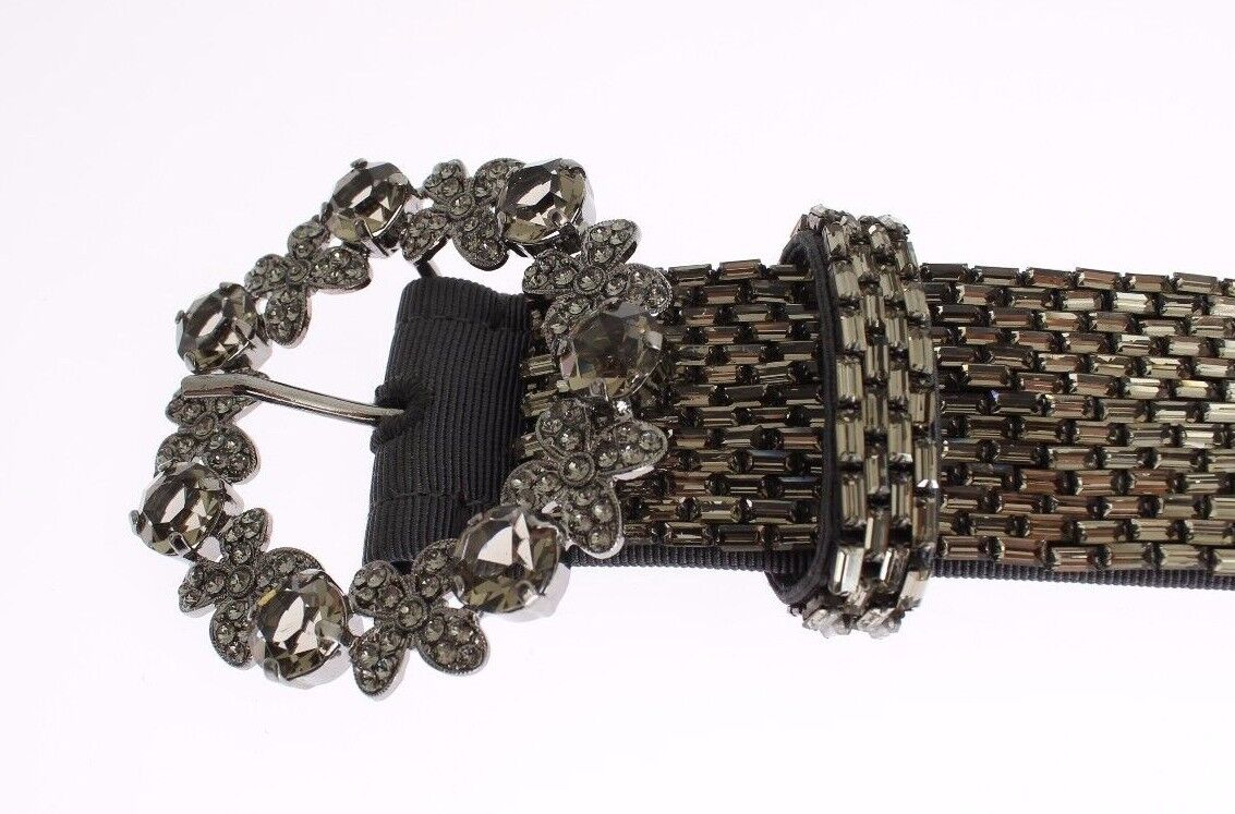 Curea Dolce &amp; Gabbana cu paiete și cristale Swarovski