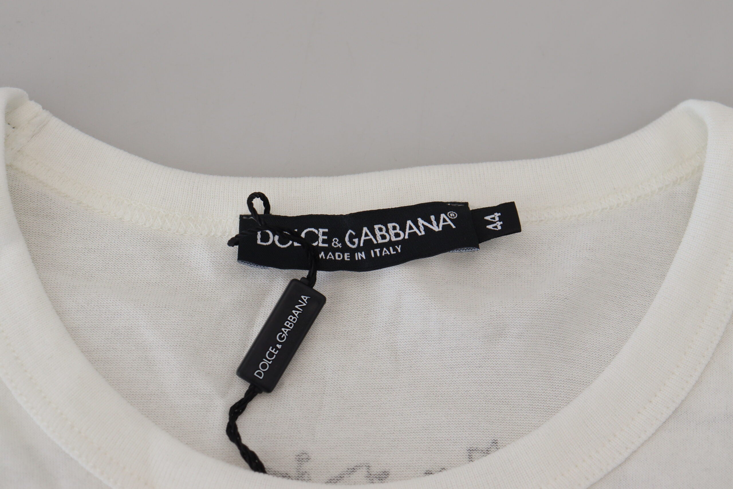 Tricou Dolce &amp; Gabbana Elegant Floral Crown