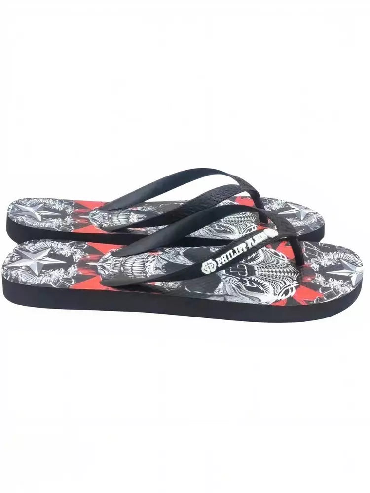 Philipp Plein Mehrfarbige Polyester-Sandalen für Damen