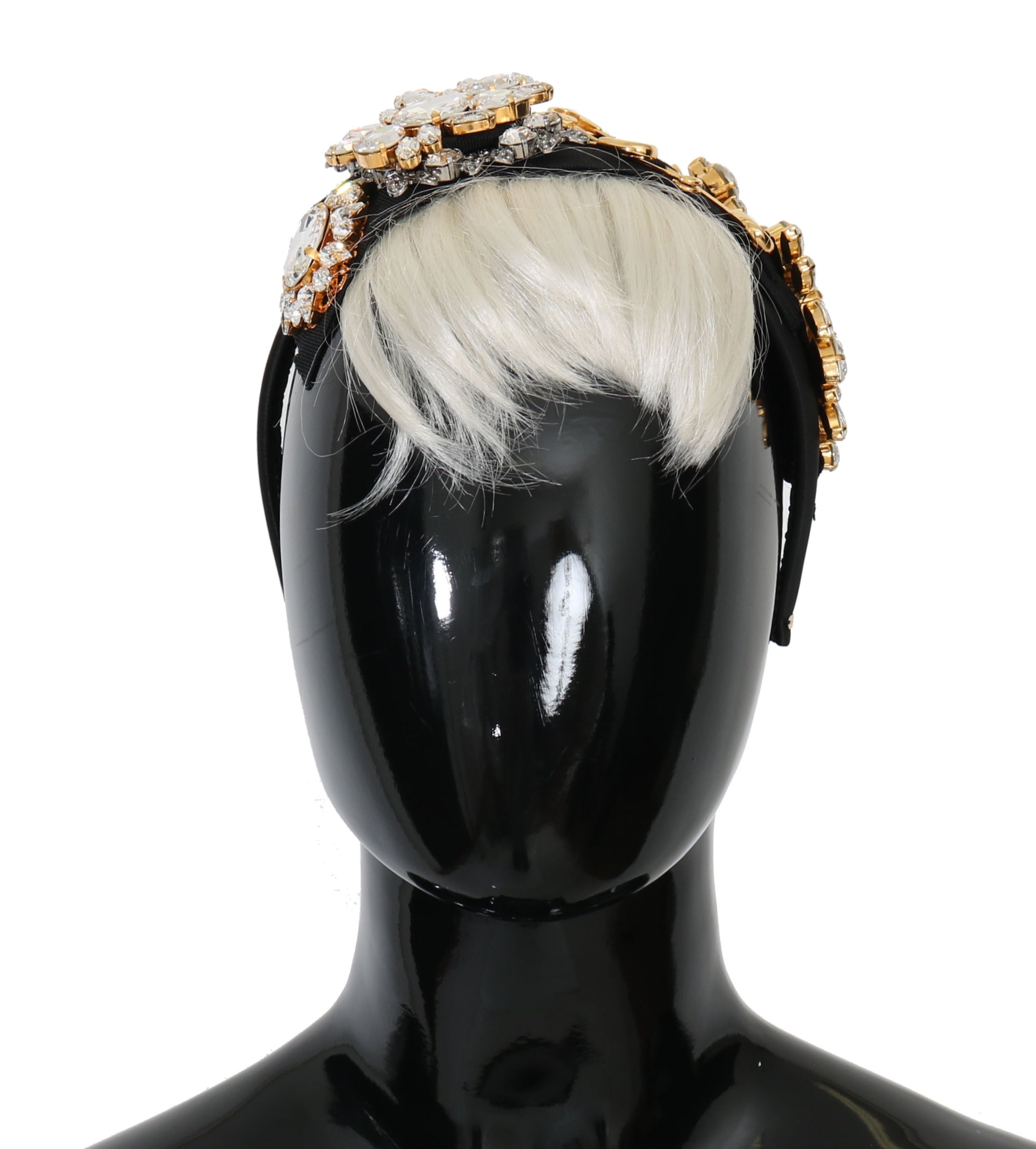Dolce &amp; Gabbana - Diademă elegantă cu cristale negre