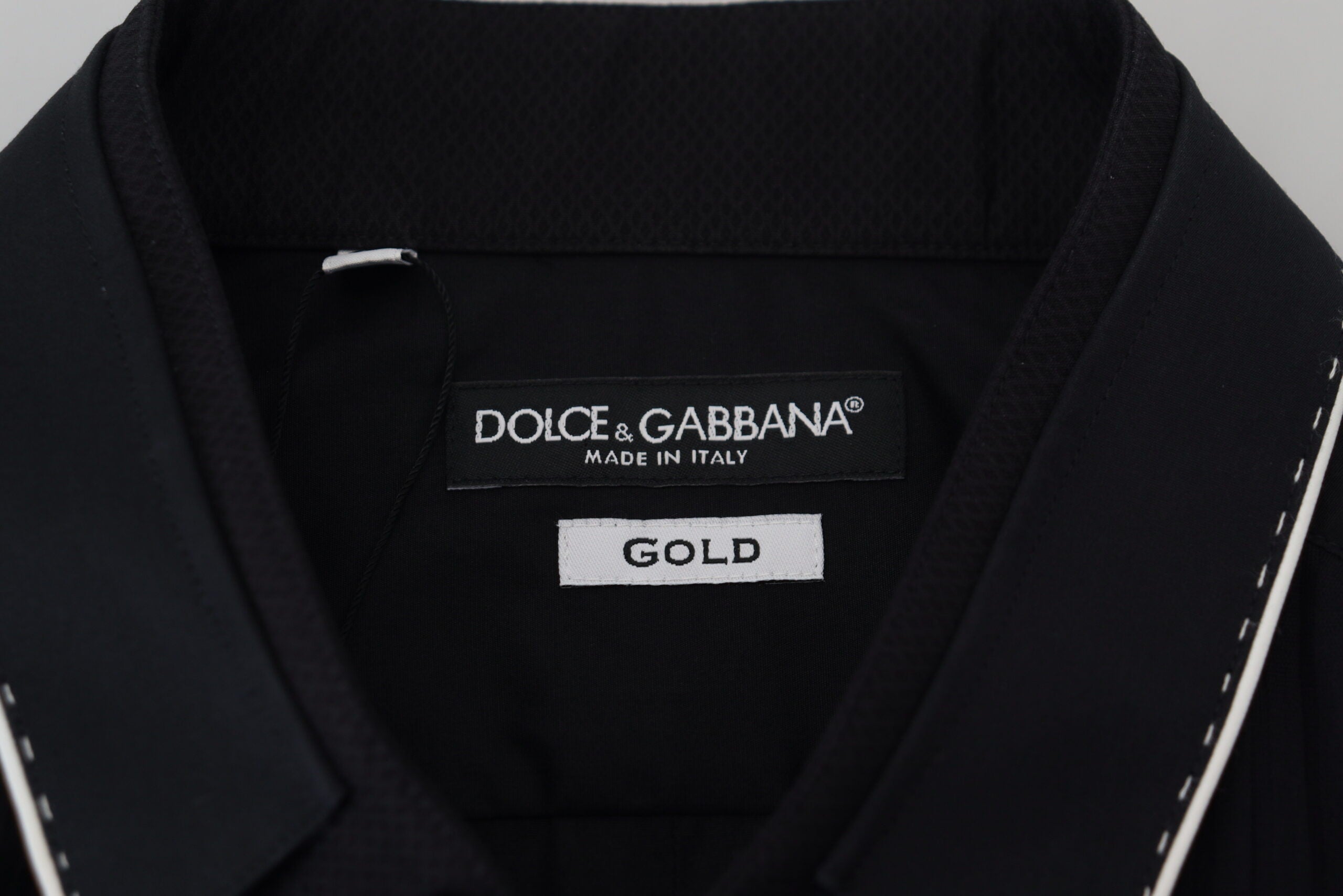 Dolce &amp; Gabbana – Elegantes Smokinghemd im Slim Fit