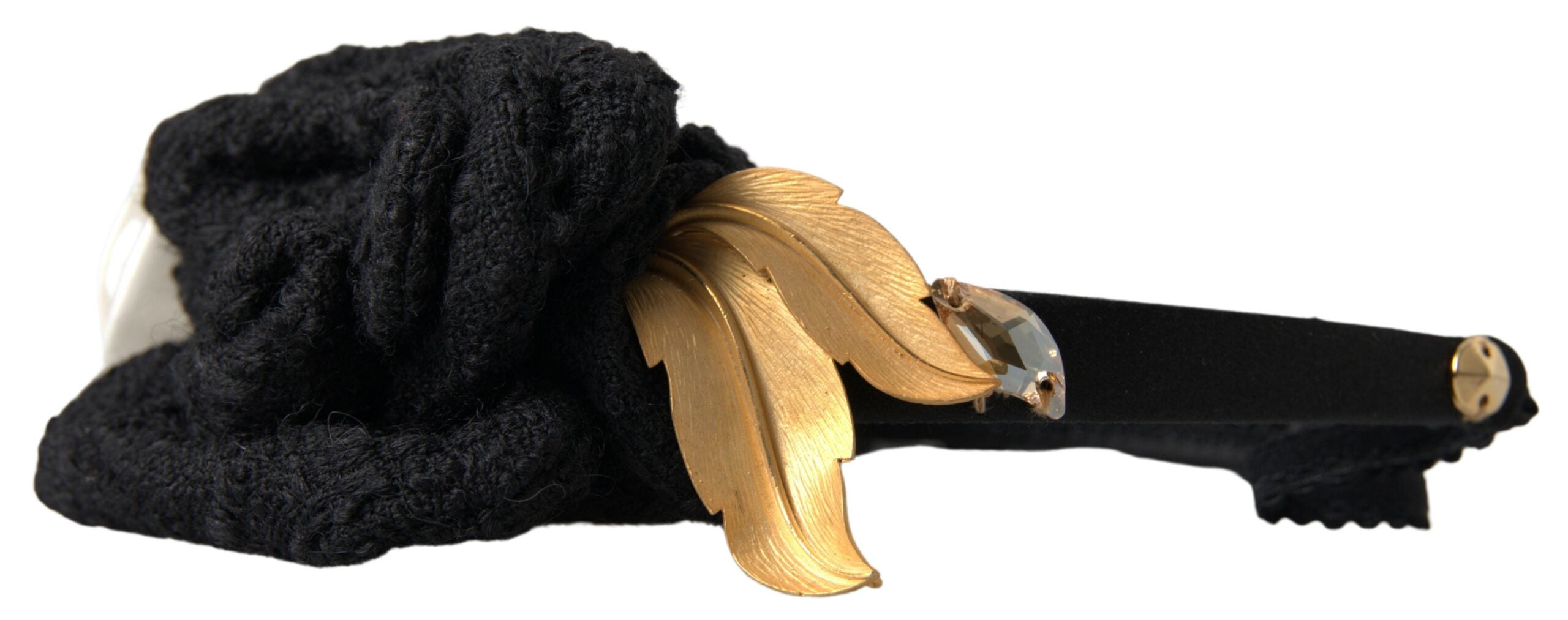 Diademă elegantă din mătase cu cristale Dolce &amp; Gabbana