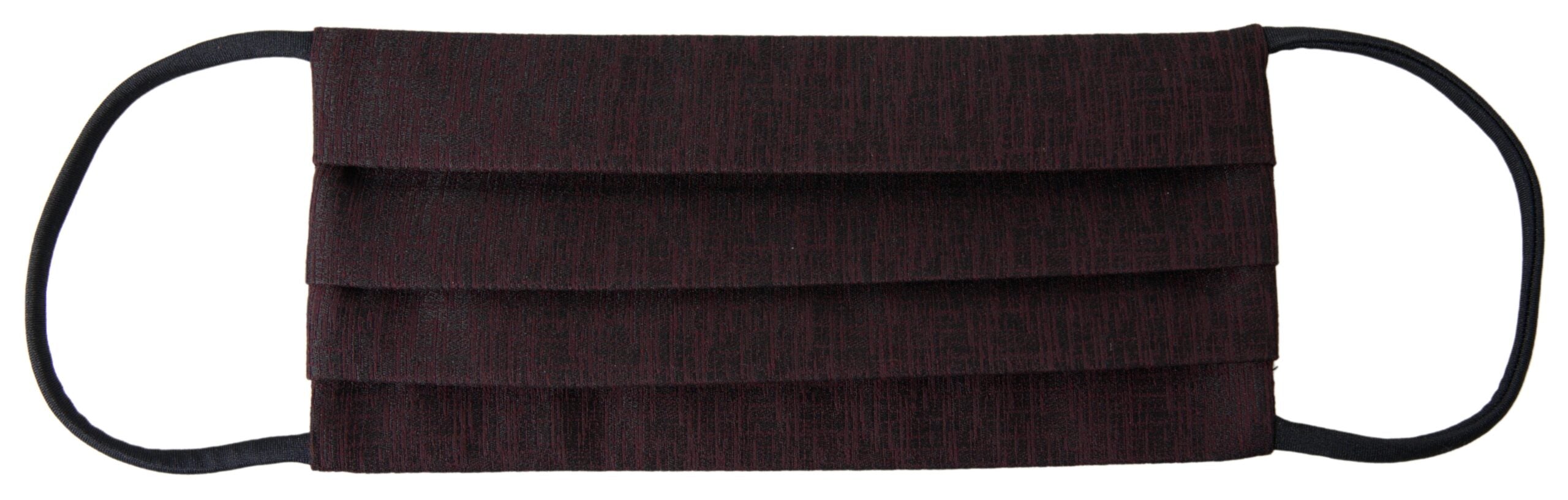Mască de față Dolce &amp; Gabbana Elegant Maroon cu detaliu logo
