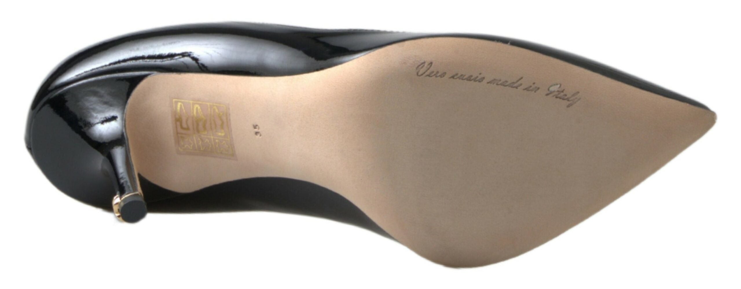 Dolce &amp; Gabbana Elegante Pumps aus Lackleder mit Absatz