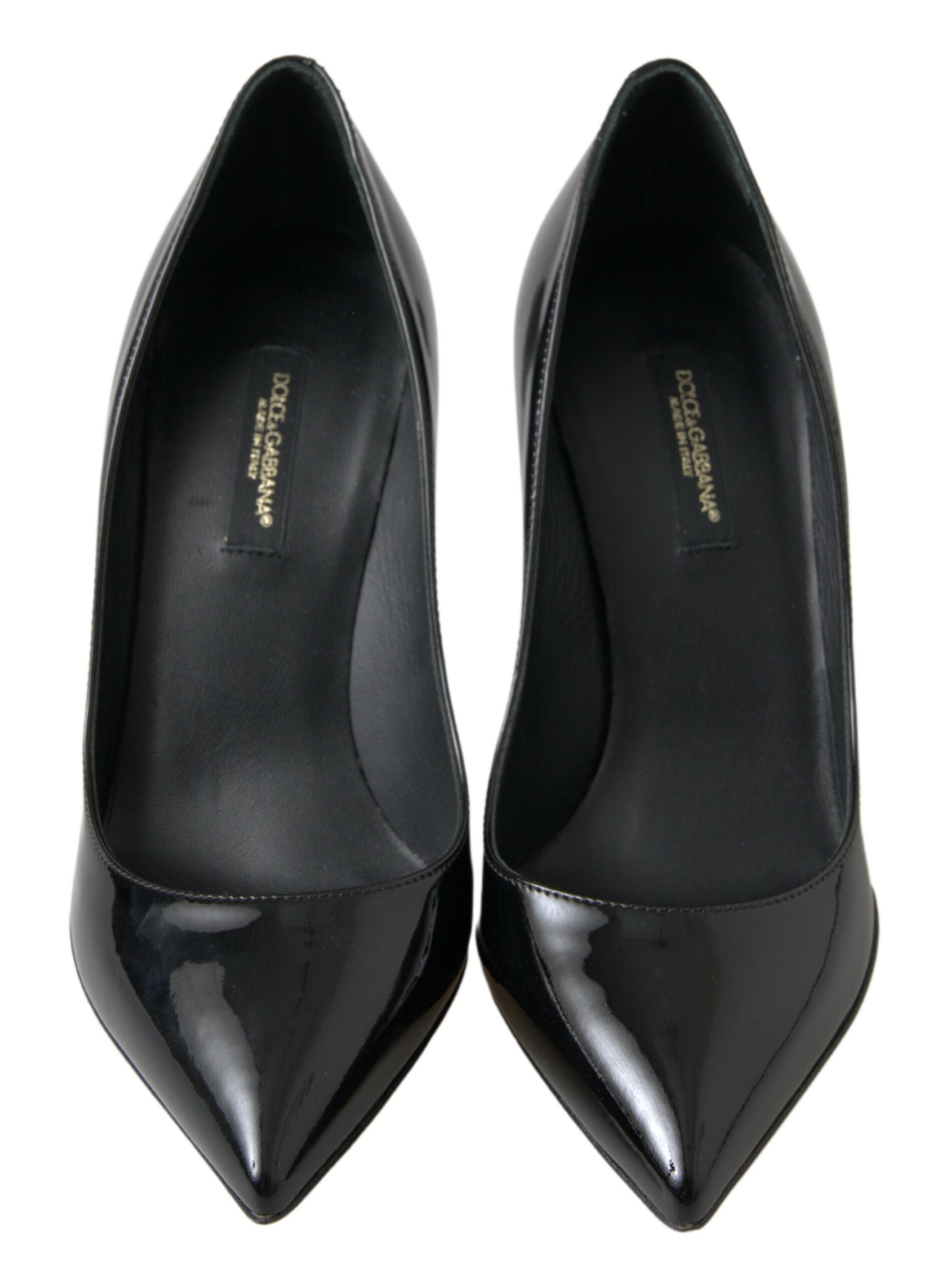 Dolce &amp; Gabbana Elegante Pumps aus Lackleder mit Absatz