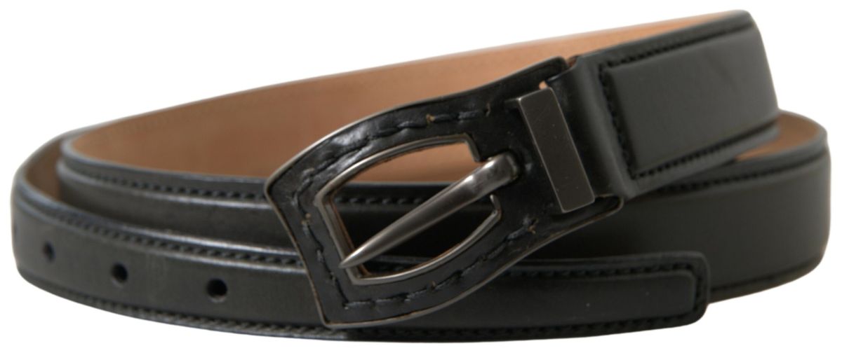 Curea Ermanno Scervino din piele italiană rafinată cu cataramă metalică