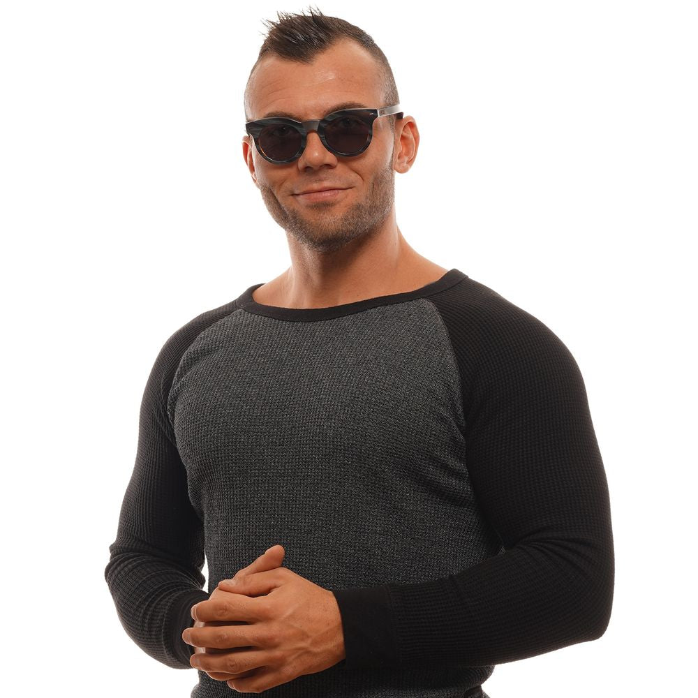 Ochelari de soare Ermenegildo Zegna maro pentru bărbați