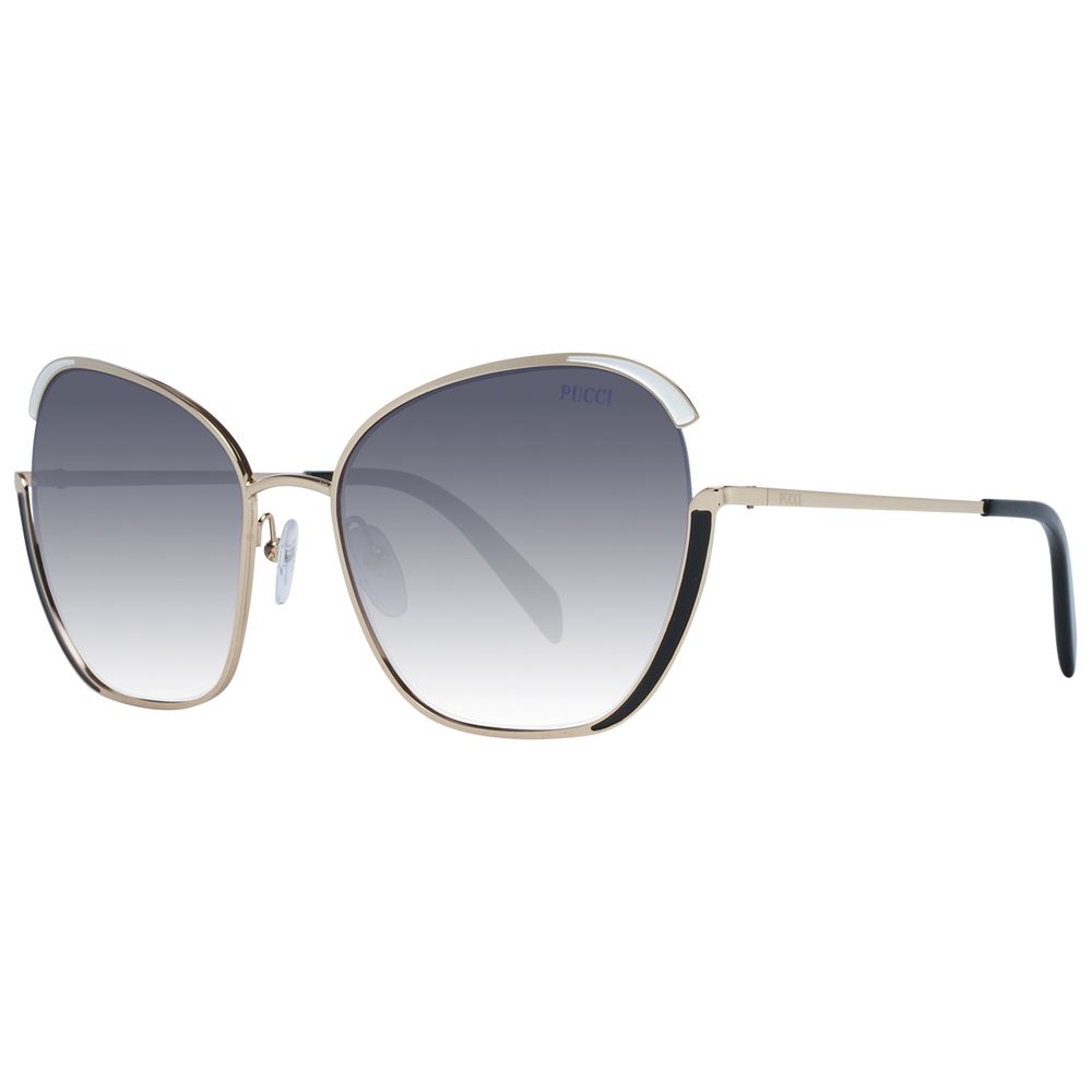 Emilio Pucci Gold Damen Sonnenbrille
