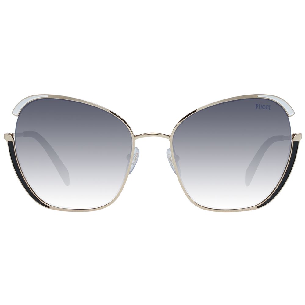 Emilio Pucci Gold Damen Sonnenbrille