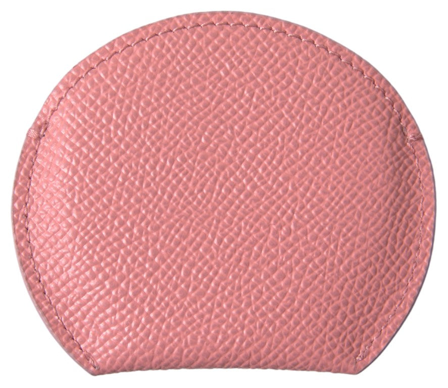 Suport pentru oglindă de mână Dolce &amp; Gabbana Chic Pink din piele