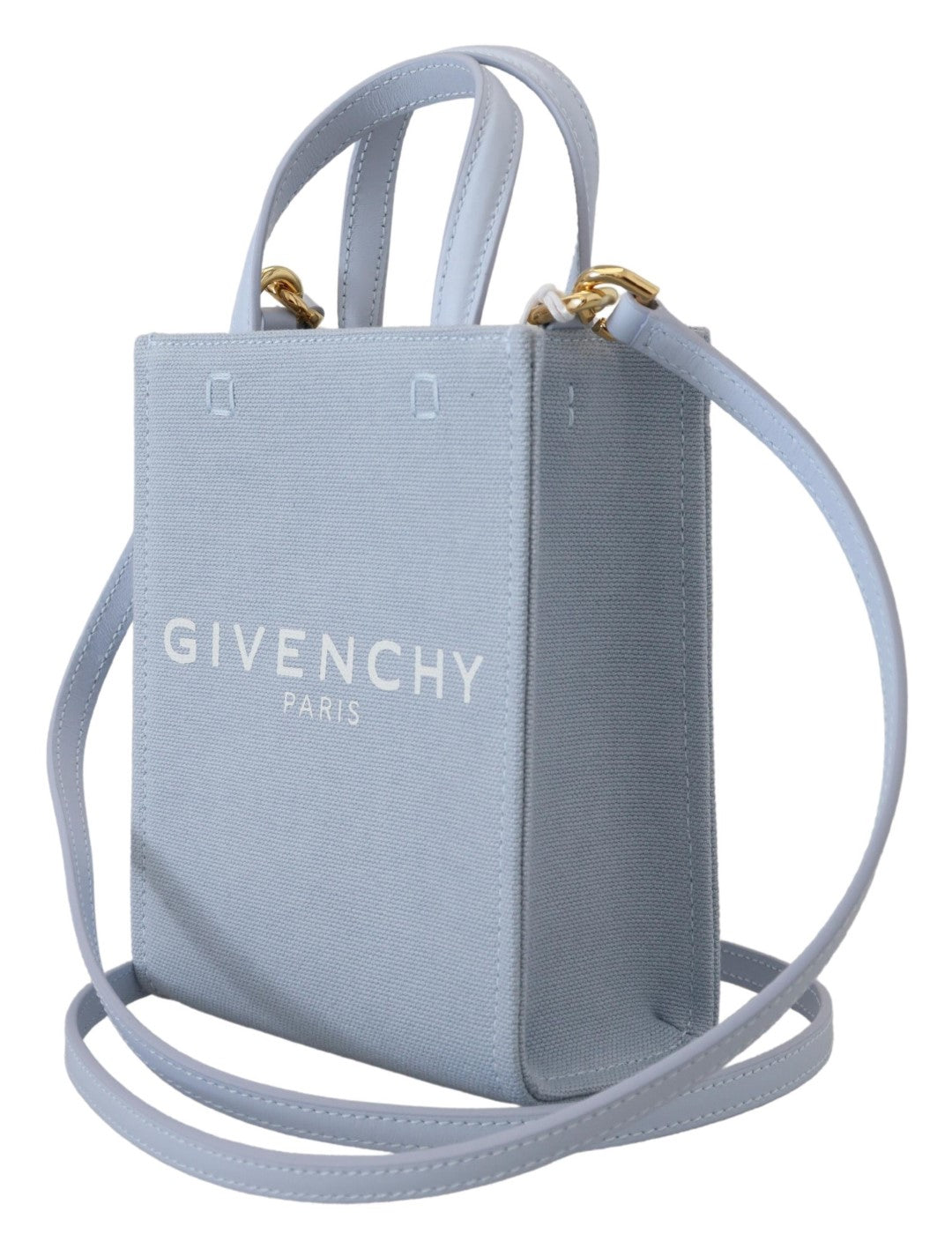 Givenchy Chic Cloud Blue Mini-Tasche aus Baumwolle