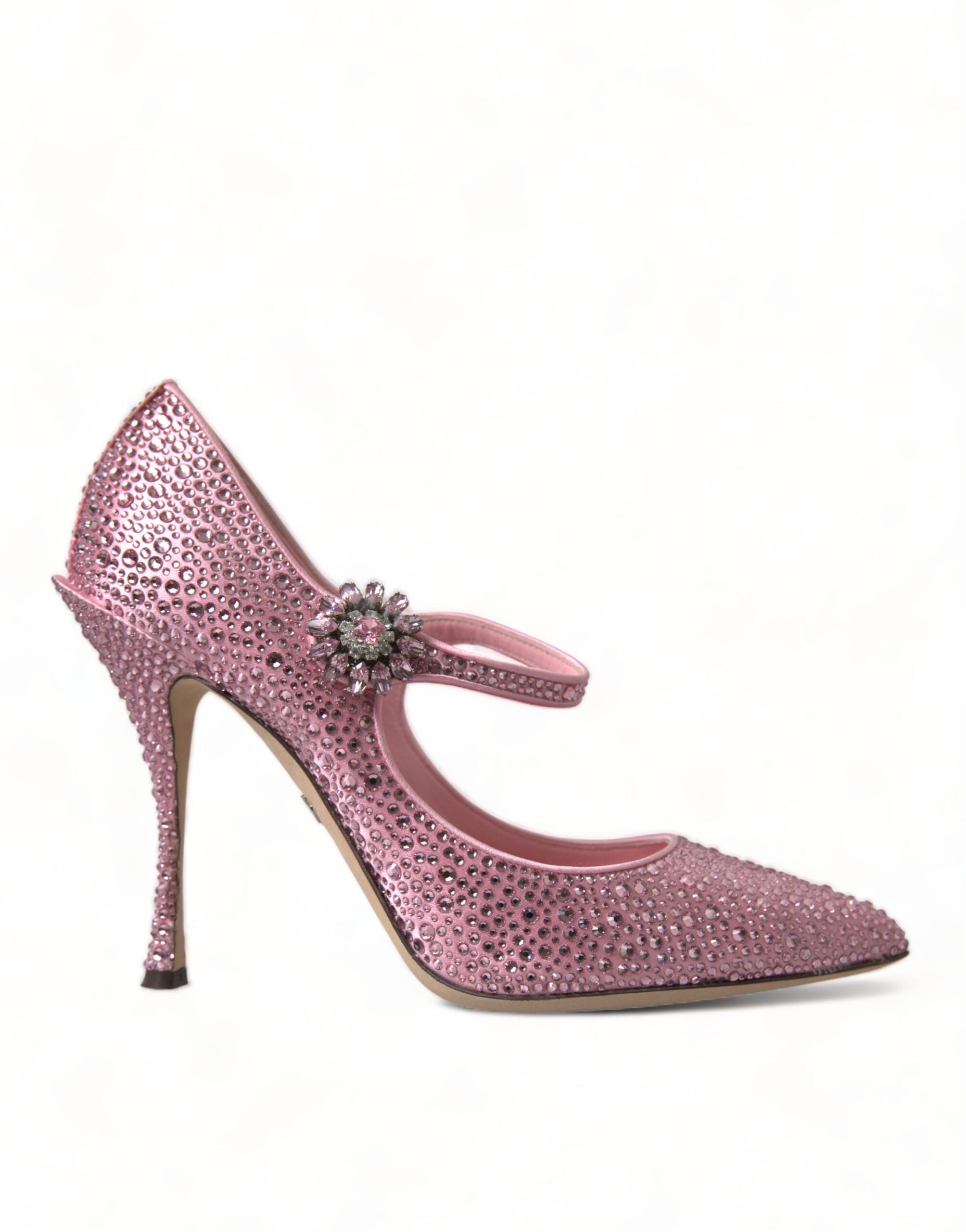 Dolce &amp; Gabbana Bezaubernde rosa Kristallpumps