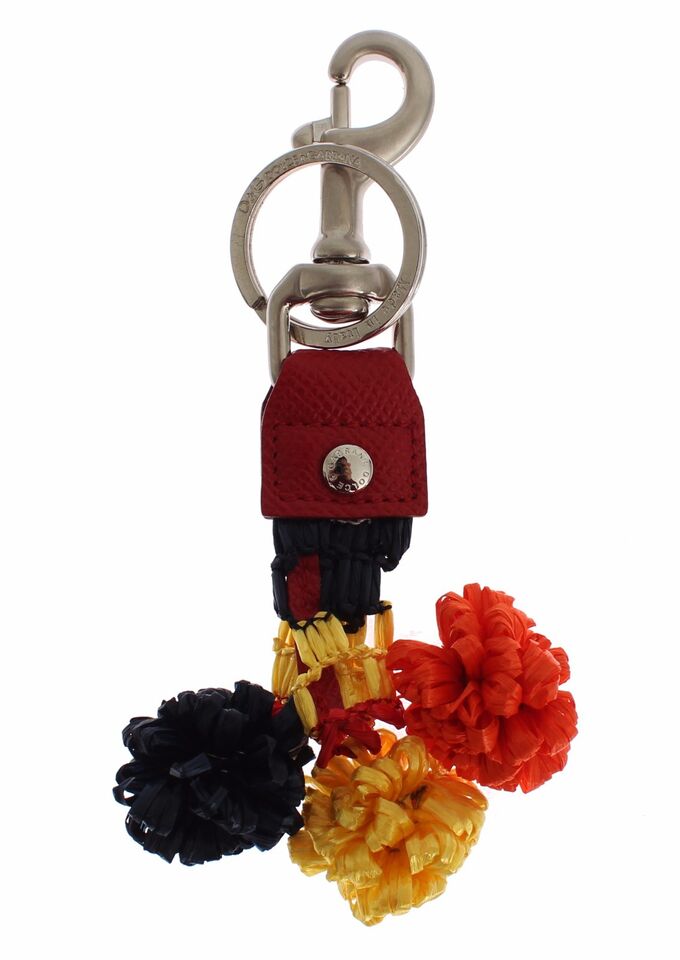 Breloc Dolce &amp; Gabbana Multicolor Sicily Raffia Leather