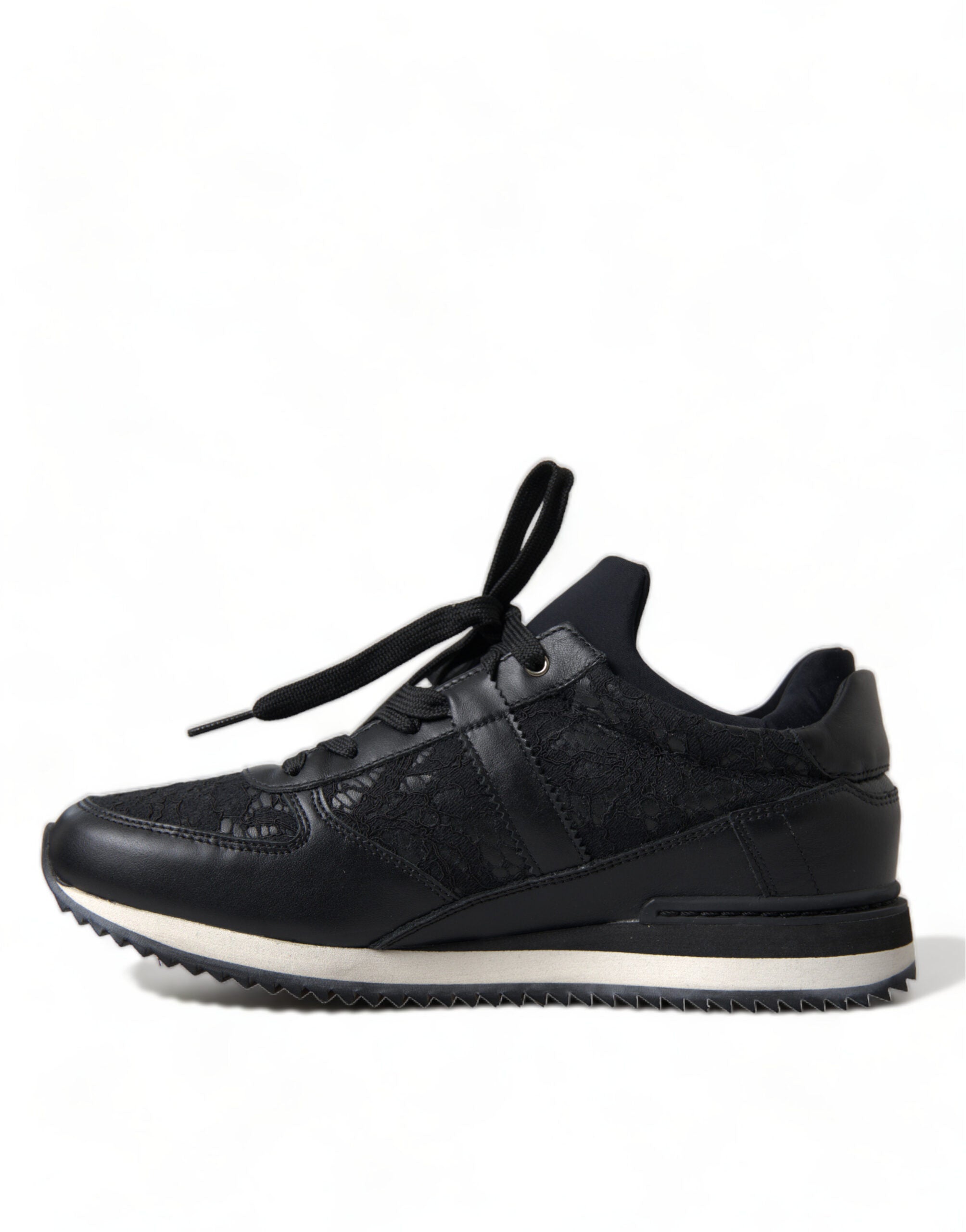 Dolce &amp; Gabbana Elegante schwarze klassische Sneakers