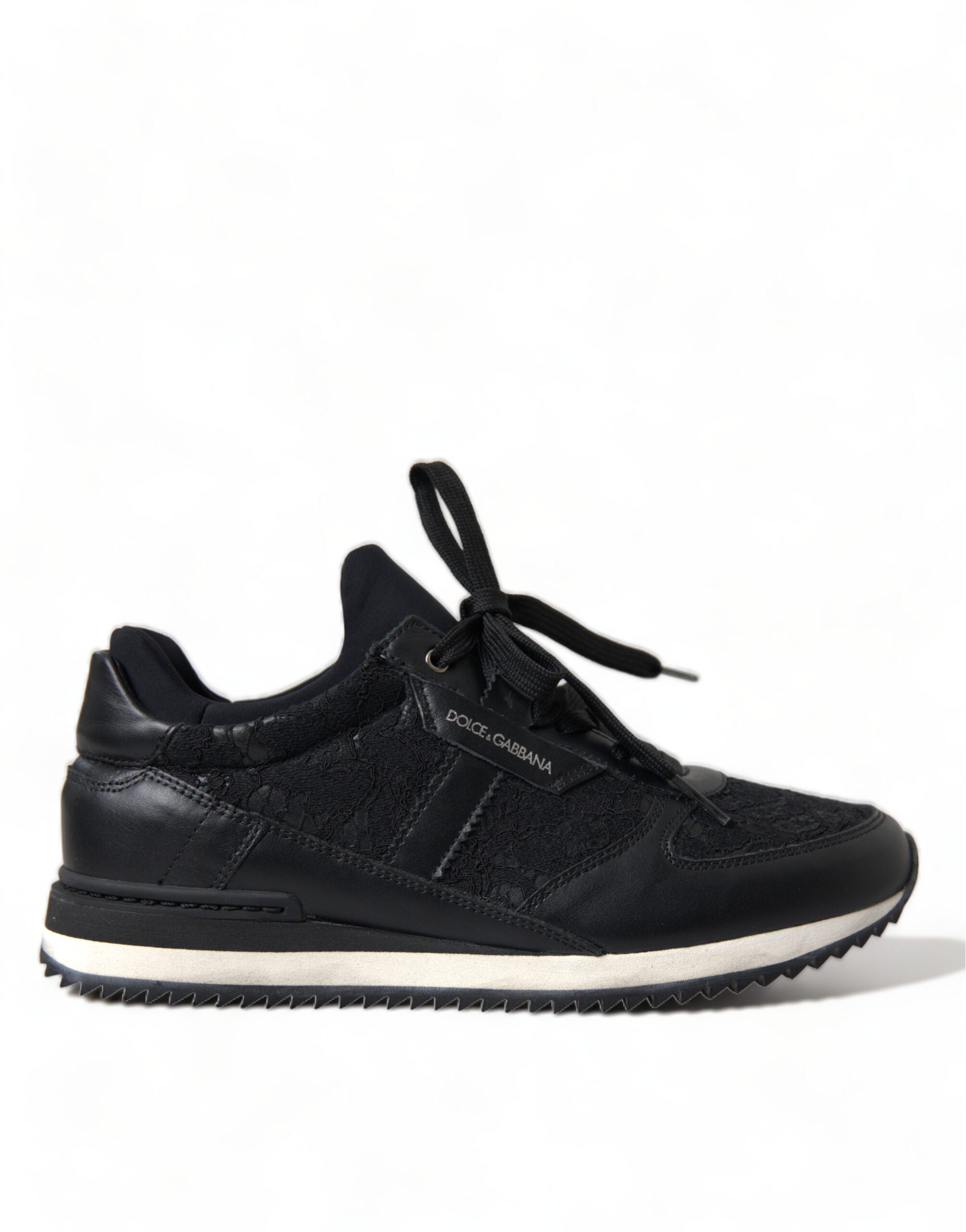 Dolce &amp; Gabbana Elegante schwarze klassische Sneakers