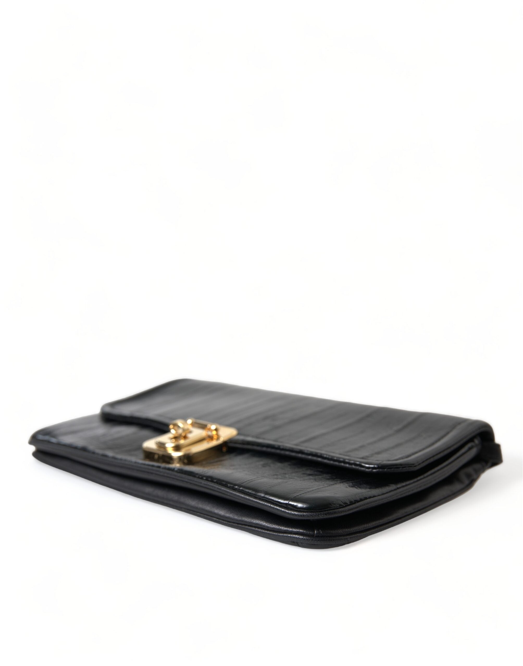Dolce &amp; Gabbana Geantă de umăr elegantă din piele de anghilă