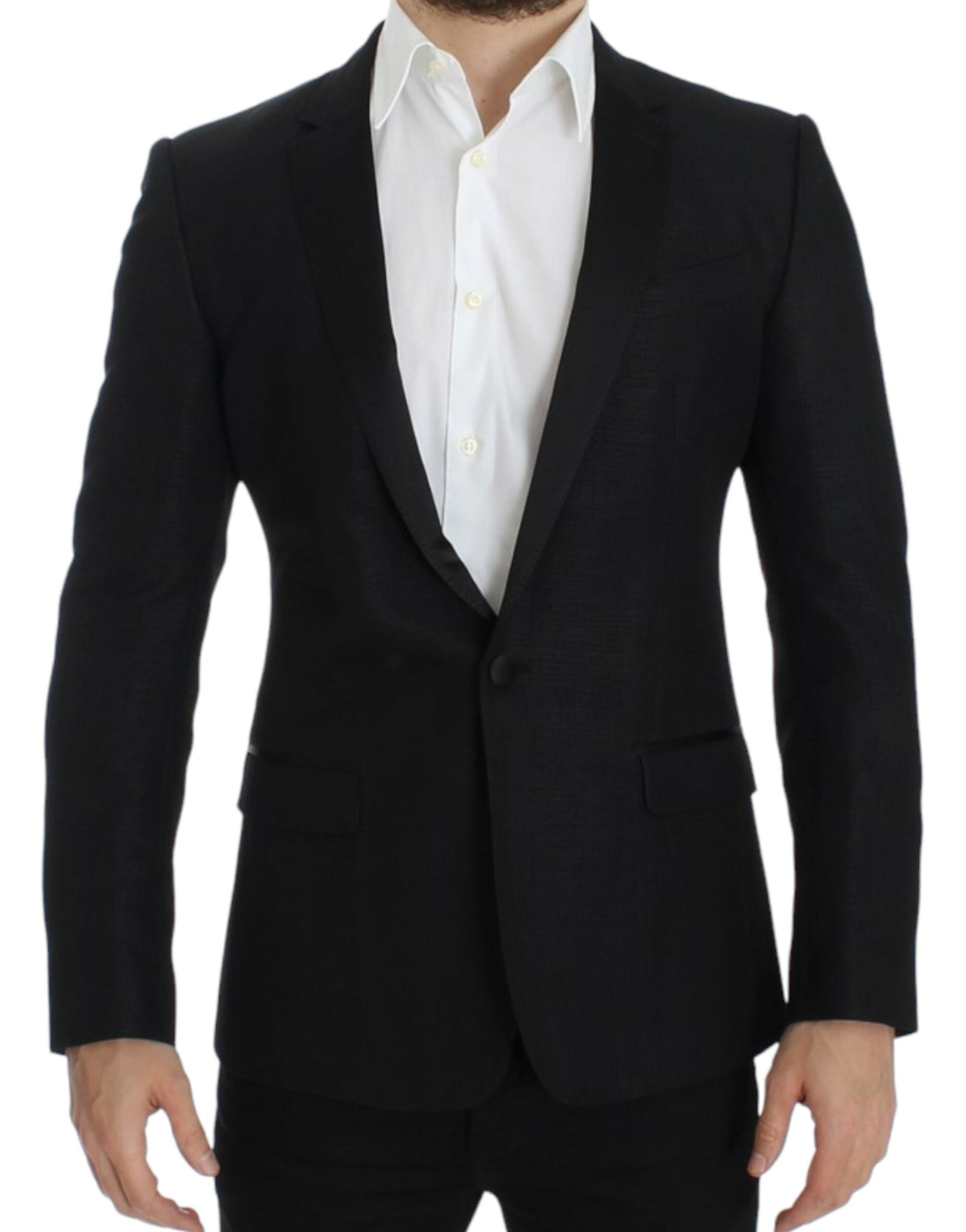 Dolce &amp; Gabbana Elegante Martini-Blazerjacke im Slim Fit