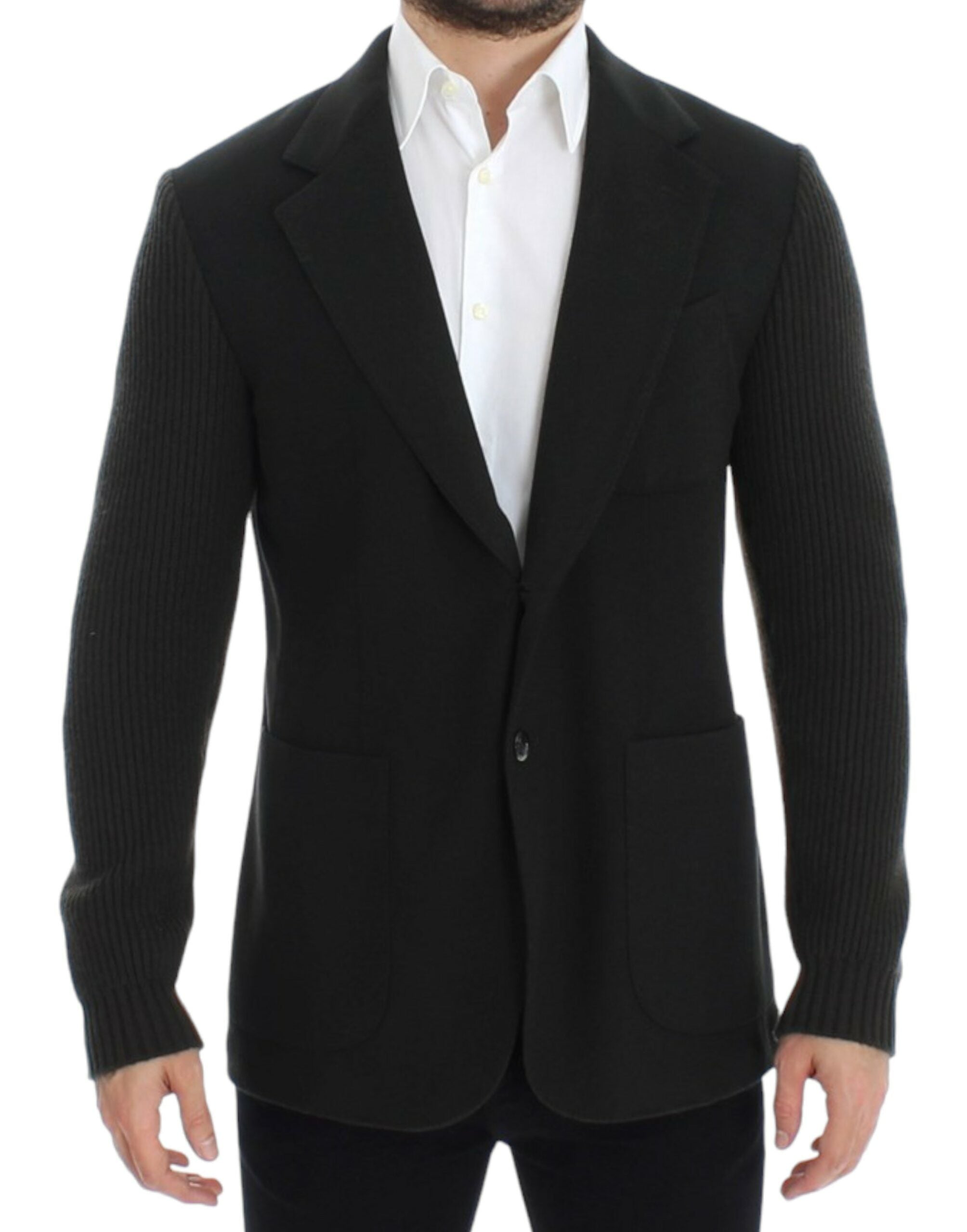 Dolce &amp; Gabbana Elegante grüne Kaschmir-Blazerjacke