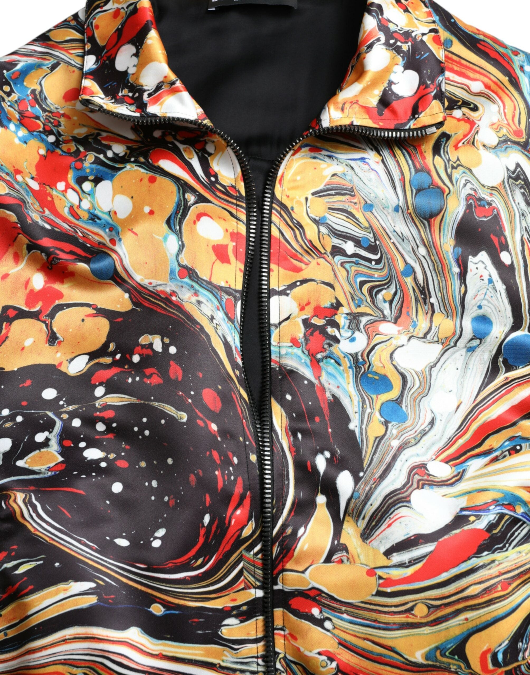 Dolce &amp; Gabbana Jachetă bomber abstractă colorată