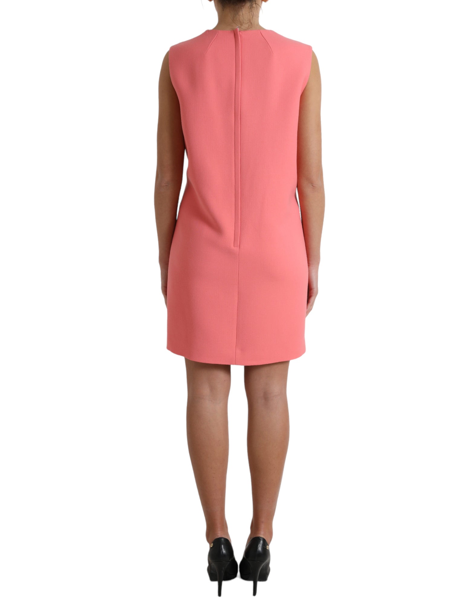 Rochie mini fără mâneci Dolce &amp; Gabbana Chic roz