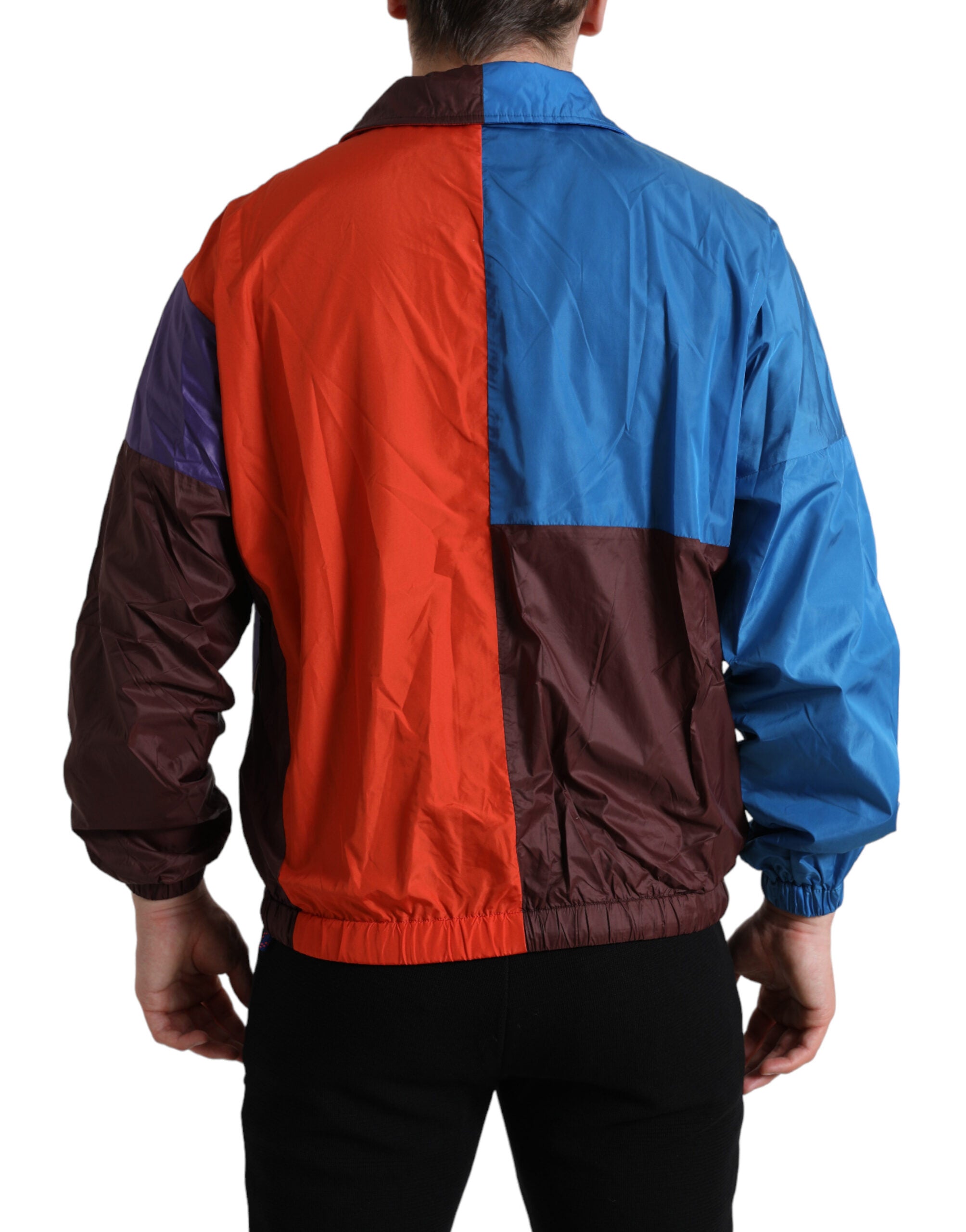 Dolce &amp; Gabbana – Mehrfarbige Windjacke aus Technostoff