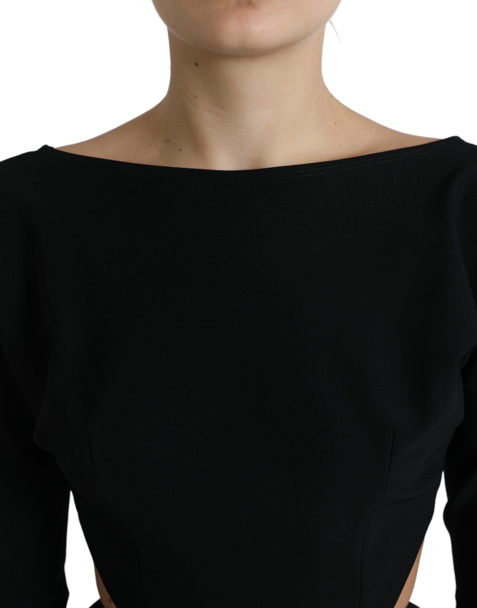 Dolce &amp; Gabbana – Elegantes Minikleid in A-Linie mit Cut-outs