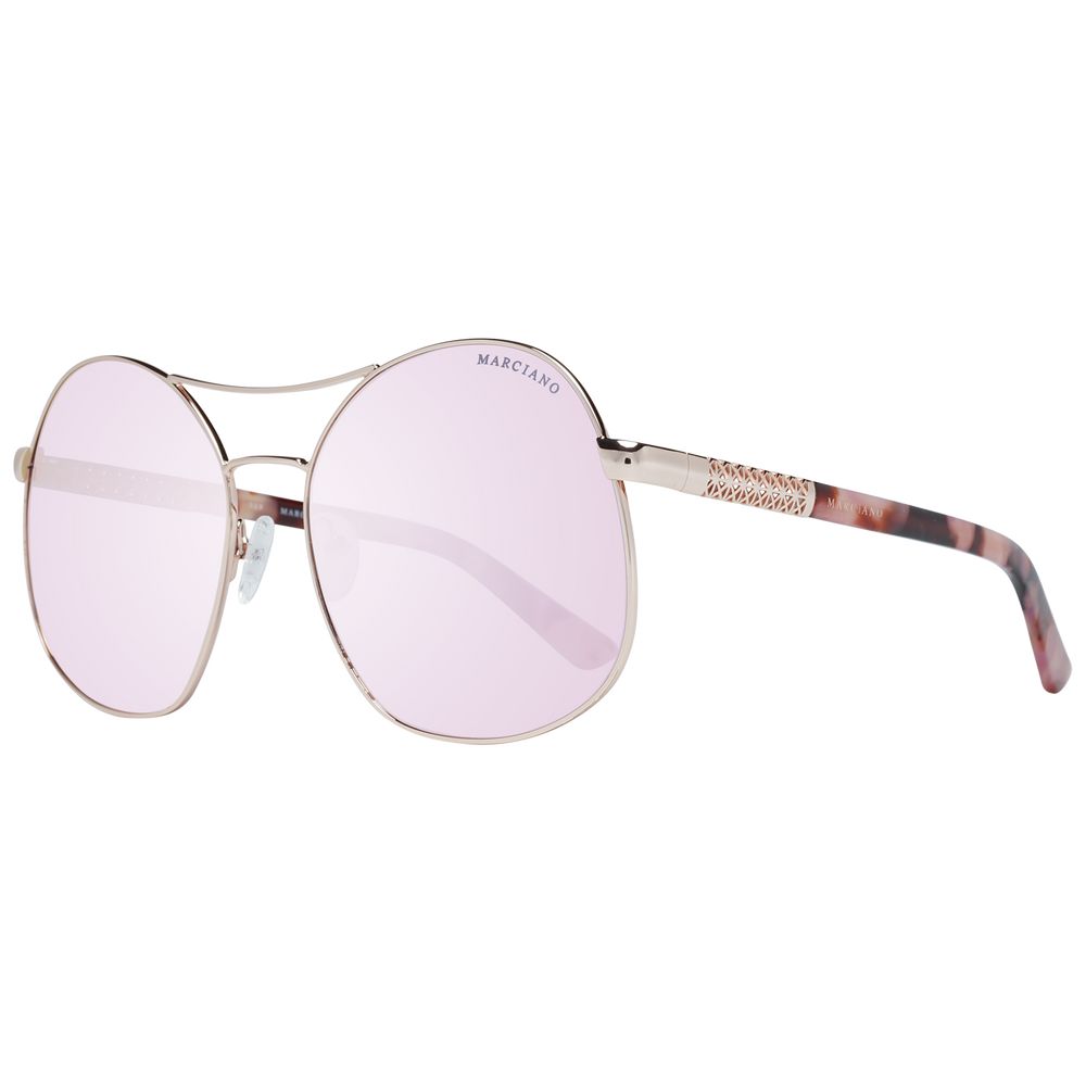 Marciano by Guess – Roségoldfarbene Sonnenbrille für Damen