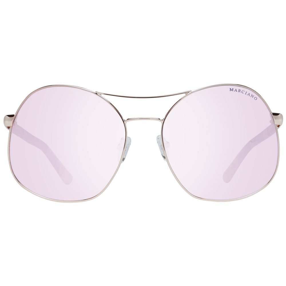 Marciano by Guess – Roségoldfarbene Sonnenbrille für Damen