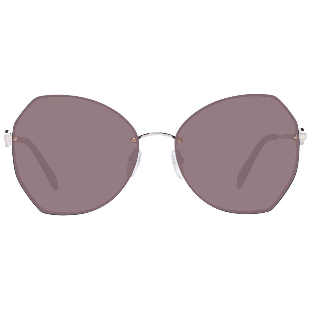Emilio Pucci Roségold Damen Sonnenbrille