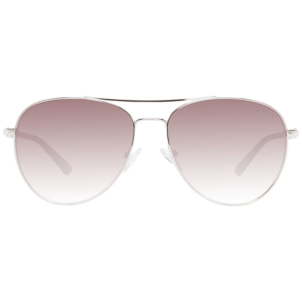 Ochelari de soare Guess argintii pentru femei