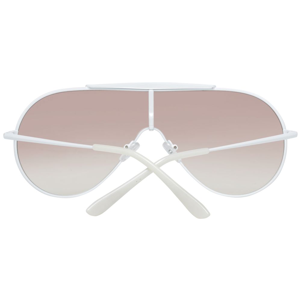 Ochelari de soare Guess albi pentru femei