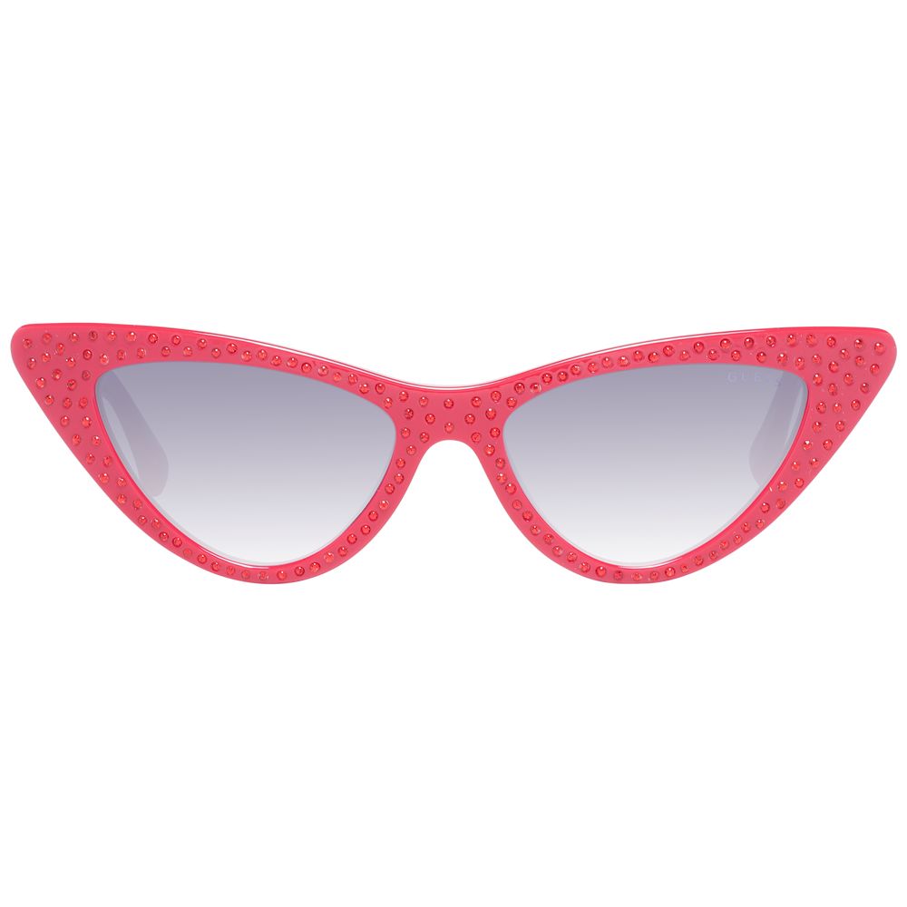 Ochelari de soare Guess roșii pentru femei